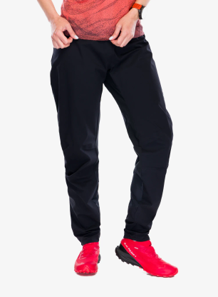 Běžecké kalhoty Salomon S/Lab Ultra Hybrid Pant - deep black
