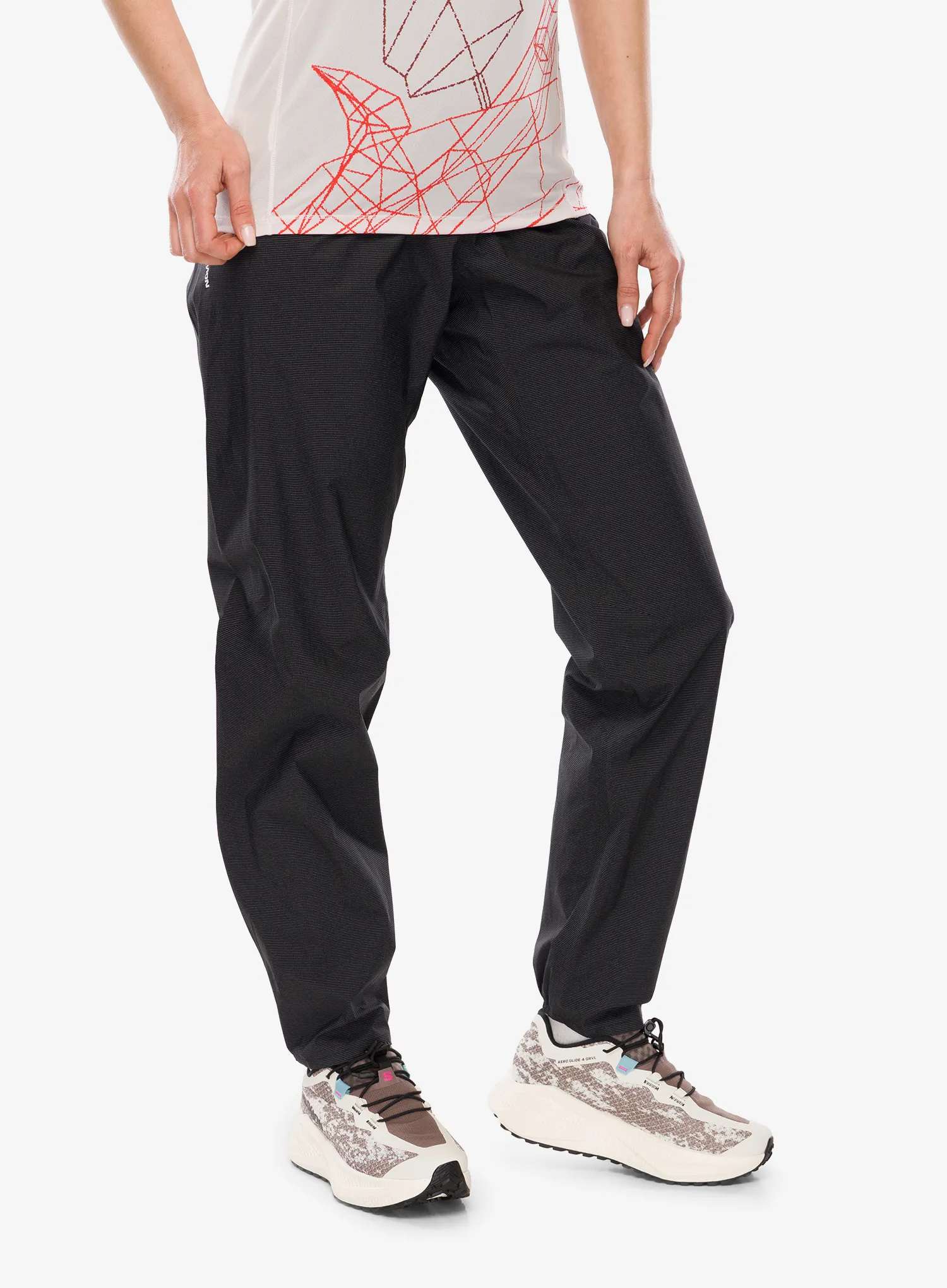 Běžecké kalhoty Salomon Slab Bti Infinite Pants - deep black