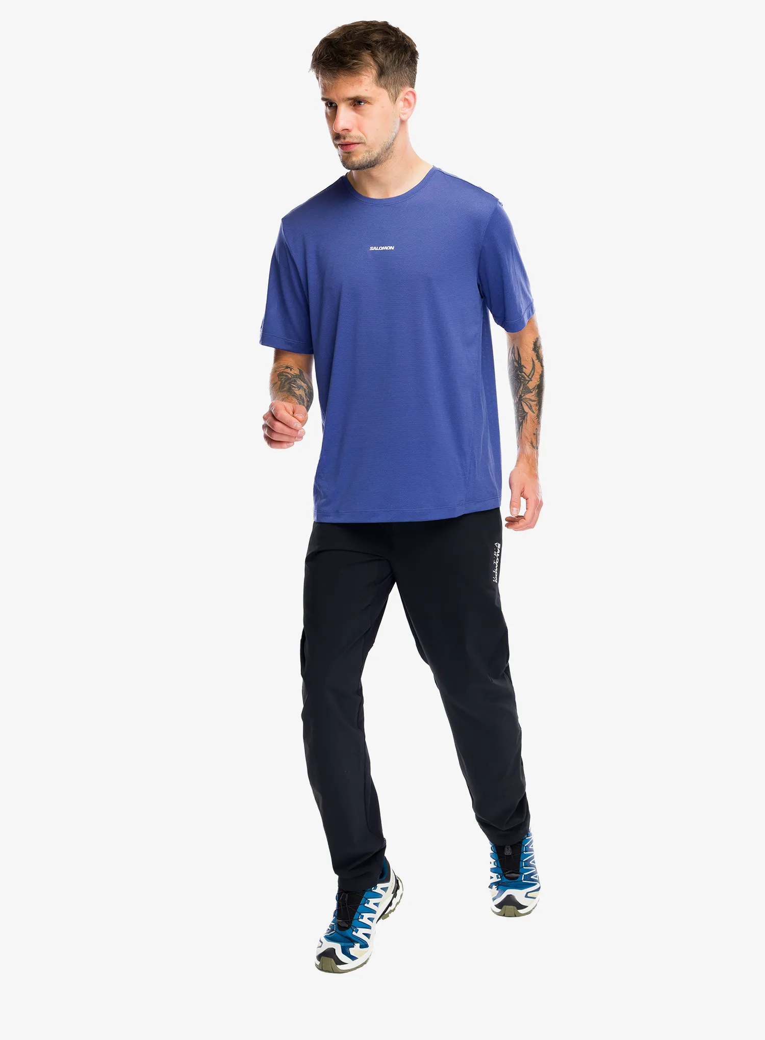 Běžecké kalhoty Salomon Ultra Pants - deep black