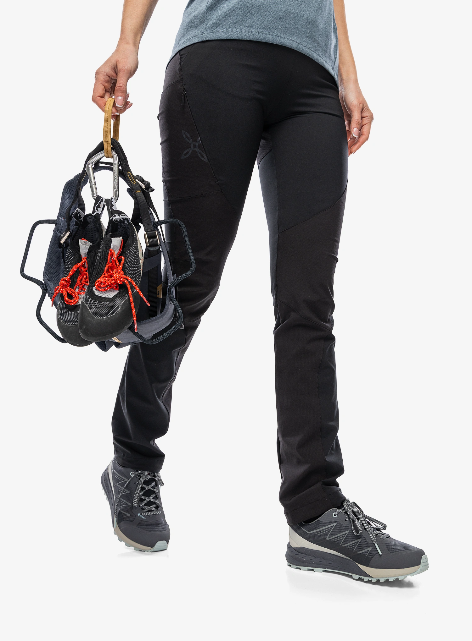 Lezecké kalhoty dámské Montura Synth Pants - black/black