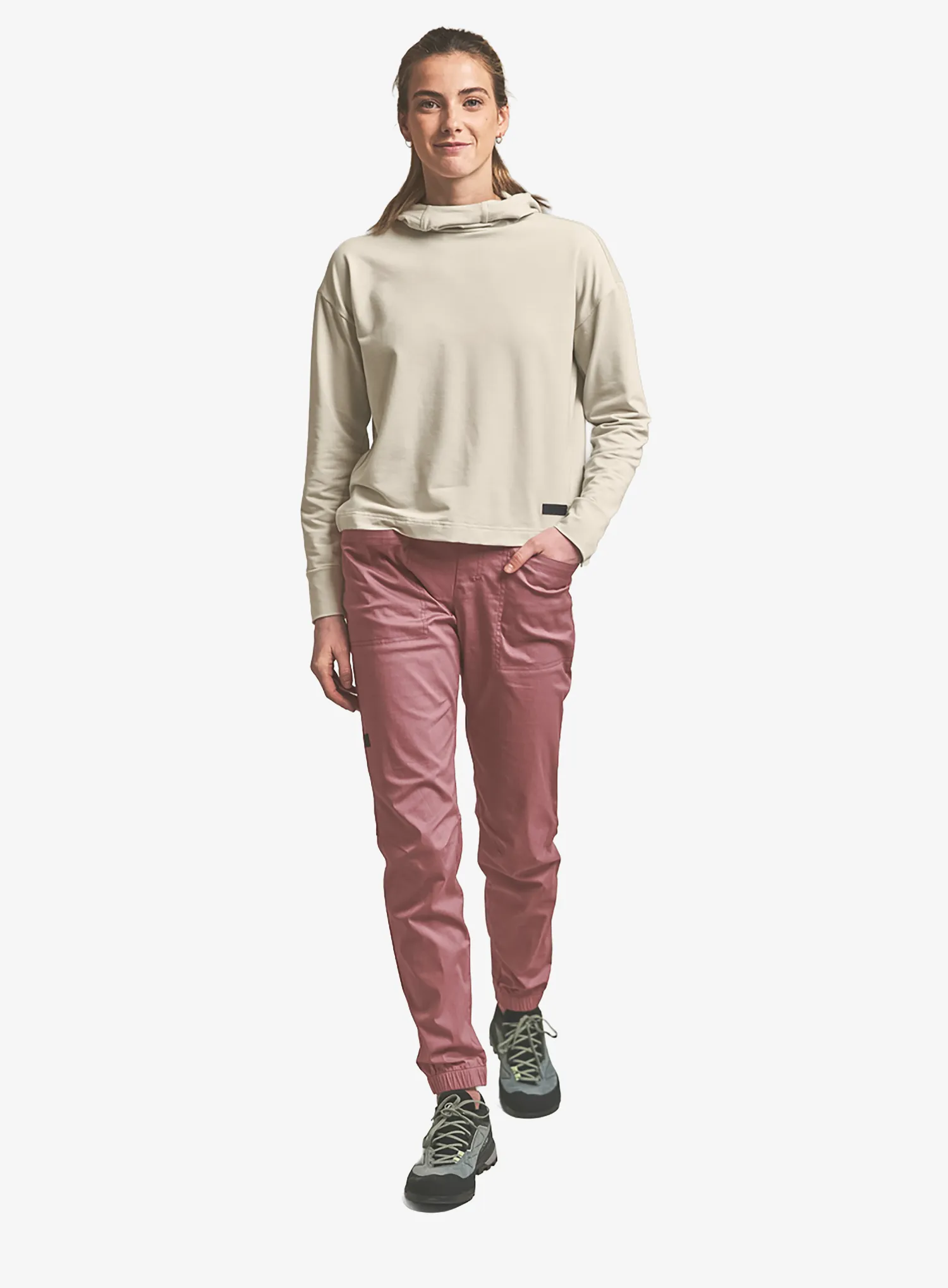 Lezecké kalhoty dámské Ortovox Affinity Pants - dusk rose