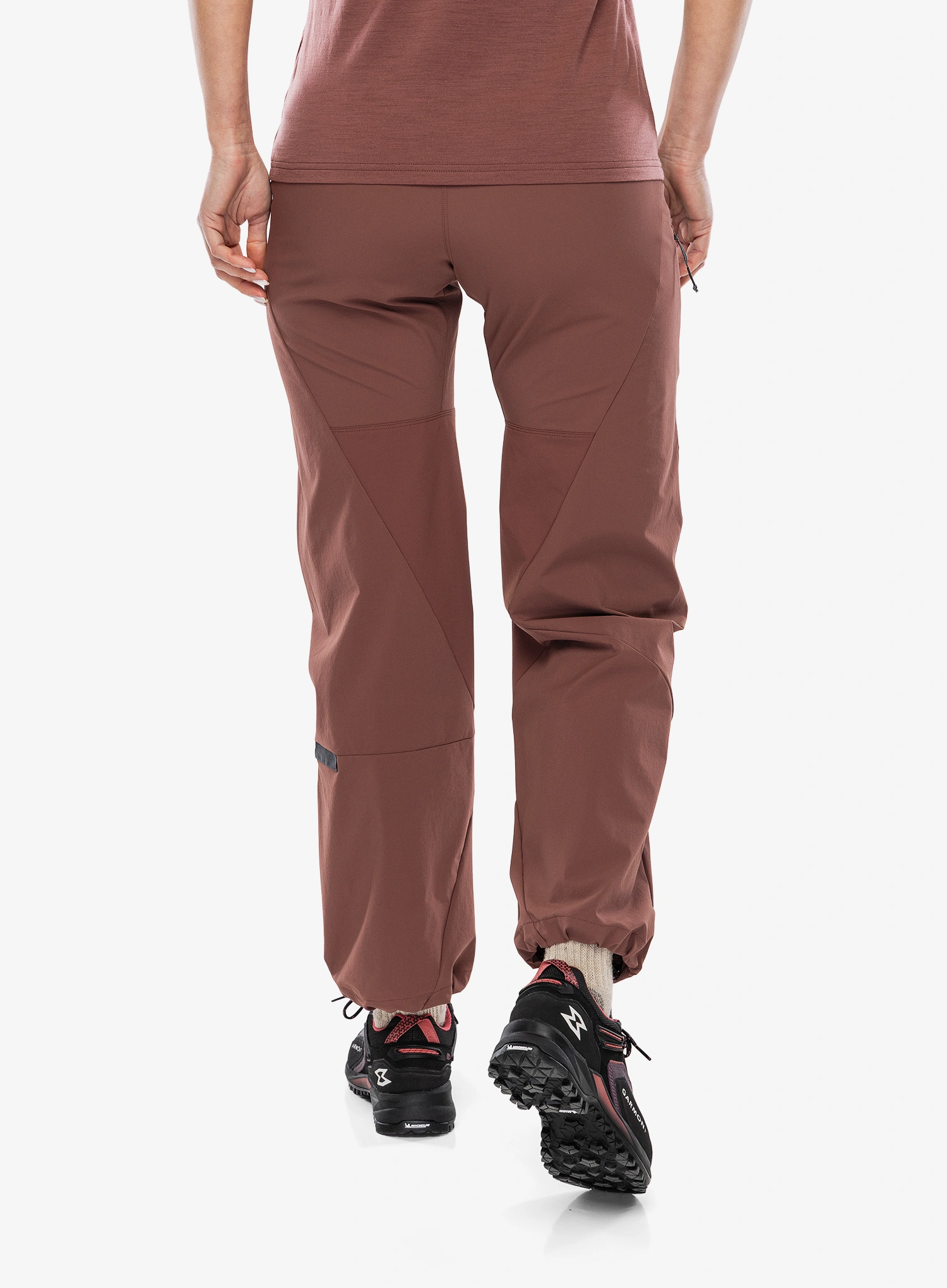 Lezecké kalhoty dámské Ortovox Trad Light Pants - chestnut