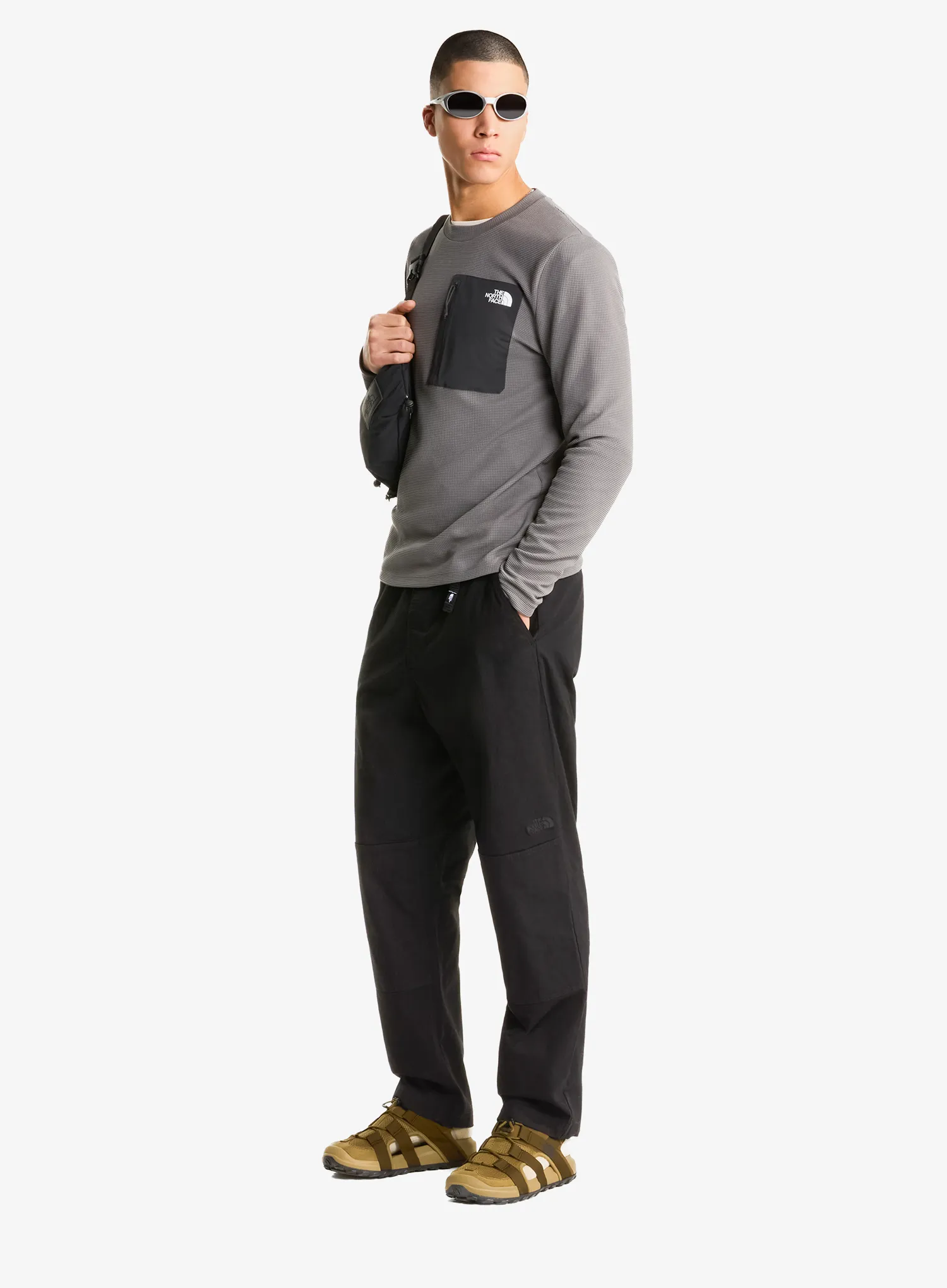 Lezecké kalhoty The North Face Beta Utility Belted Pant - tnf black