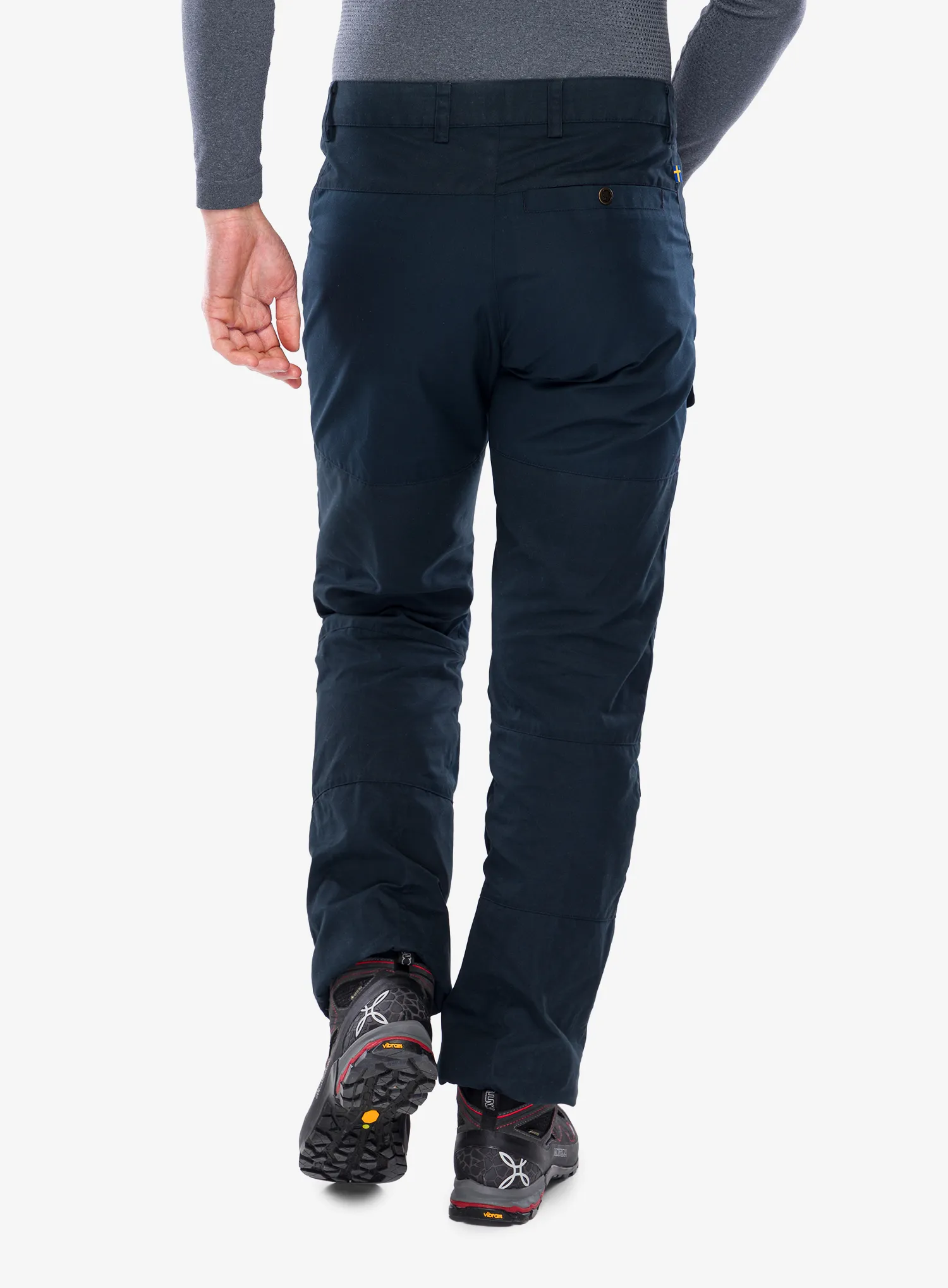 Kalhoty Fjallraven Nils Trousers - dark navy