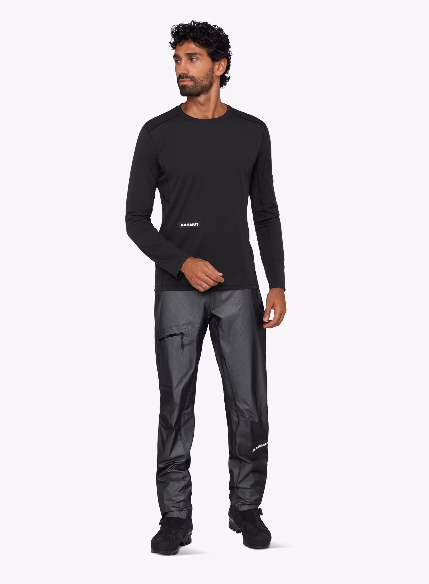 GORE TEX kalhoty Mammut Eiger Nordwand Light HS Pants - black