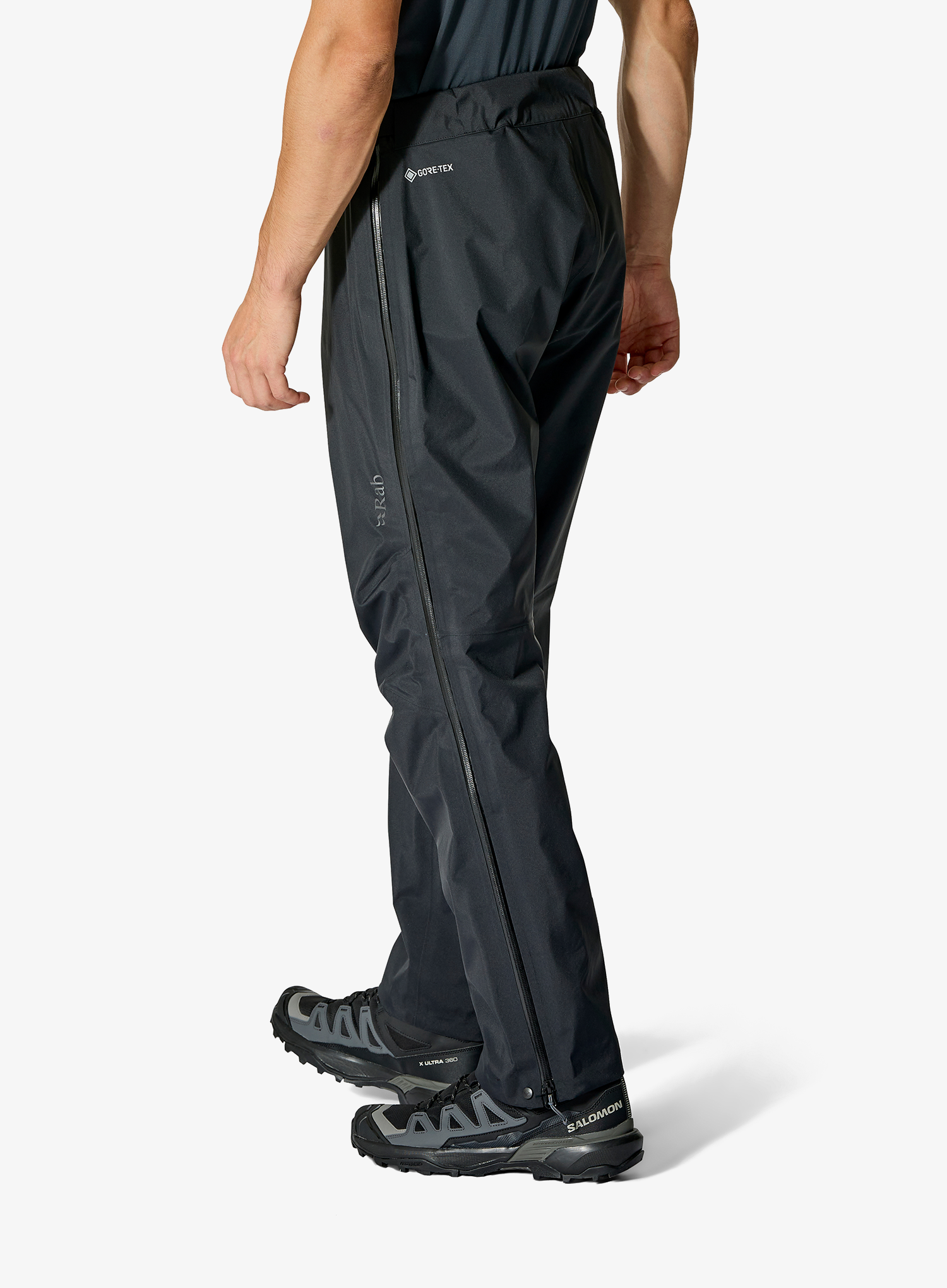 GORE TEX kalhoty Rab Kangri GTX Pants - black/black
