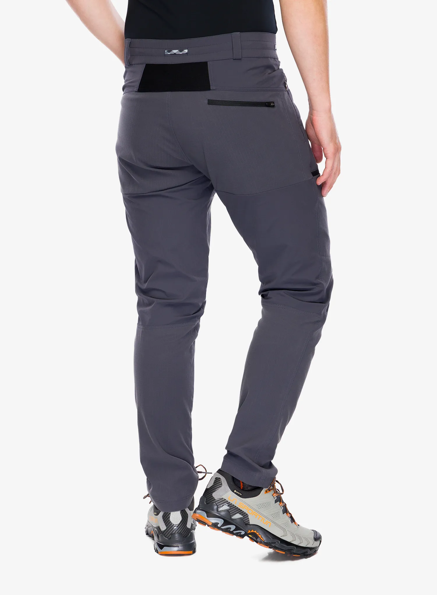 Kalhoty La Sportiva Machina Tech Pants - onyx/mountain red