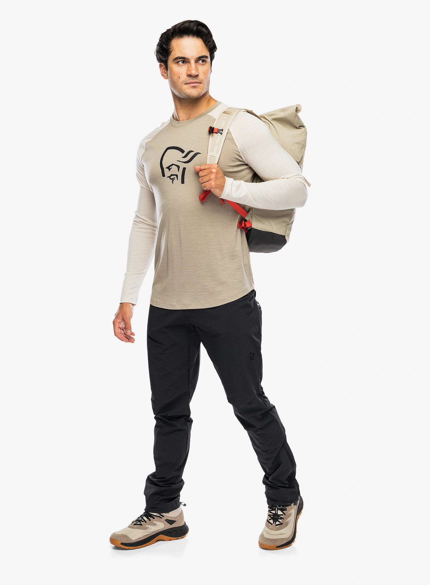Pánské kalhoty Norrona Falketind Flex1 Pants - caviar