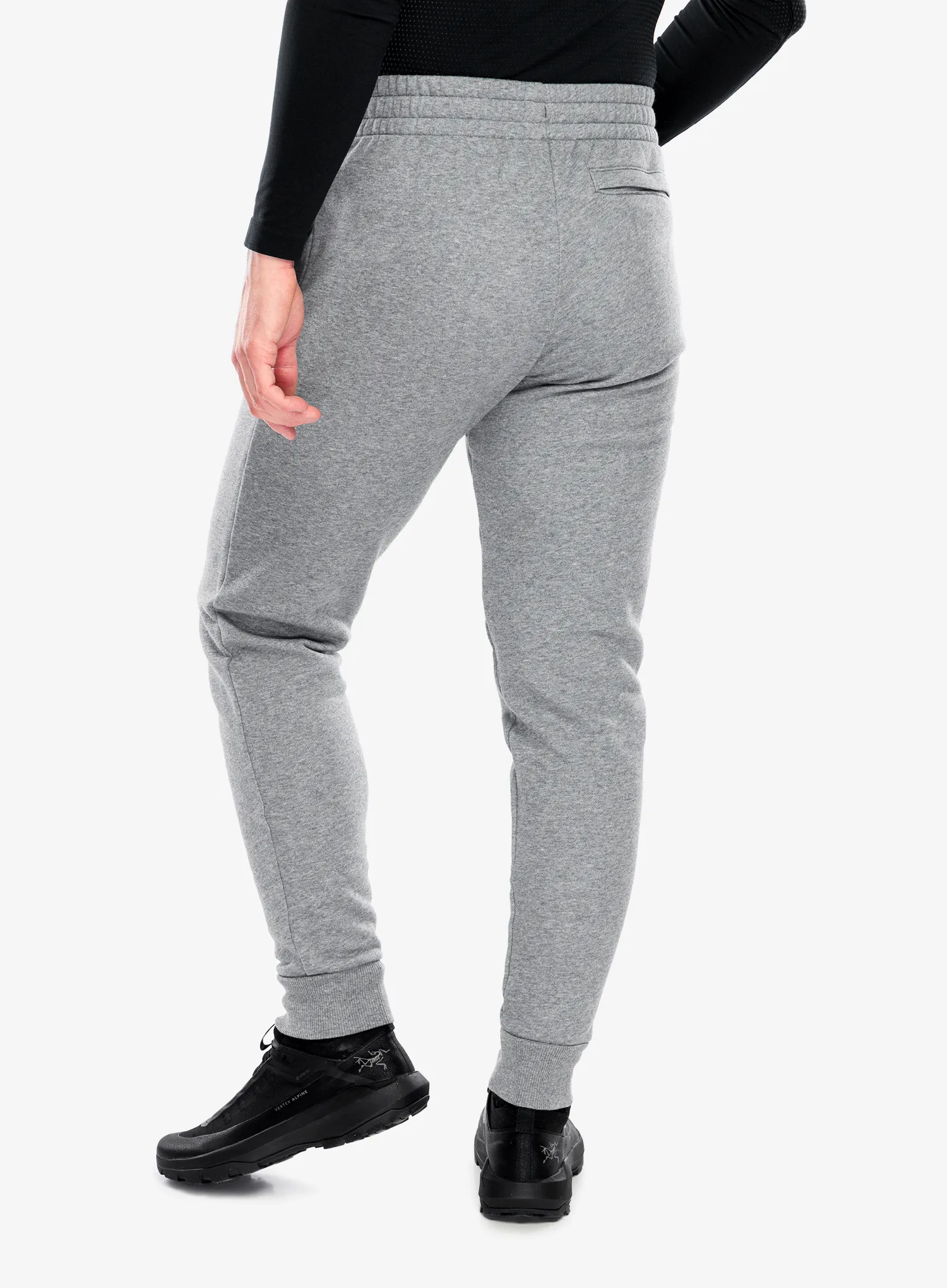 Pánské kalhoty Under Armour Rival Fleece Joggers - castlerock light heather/white