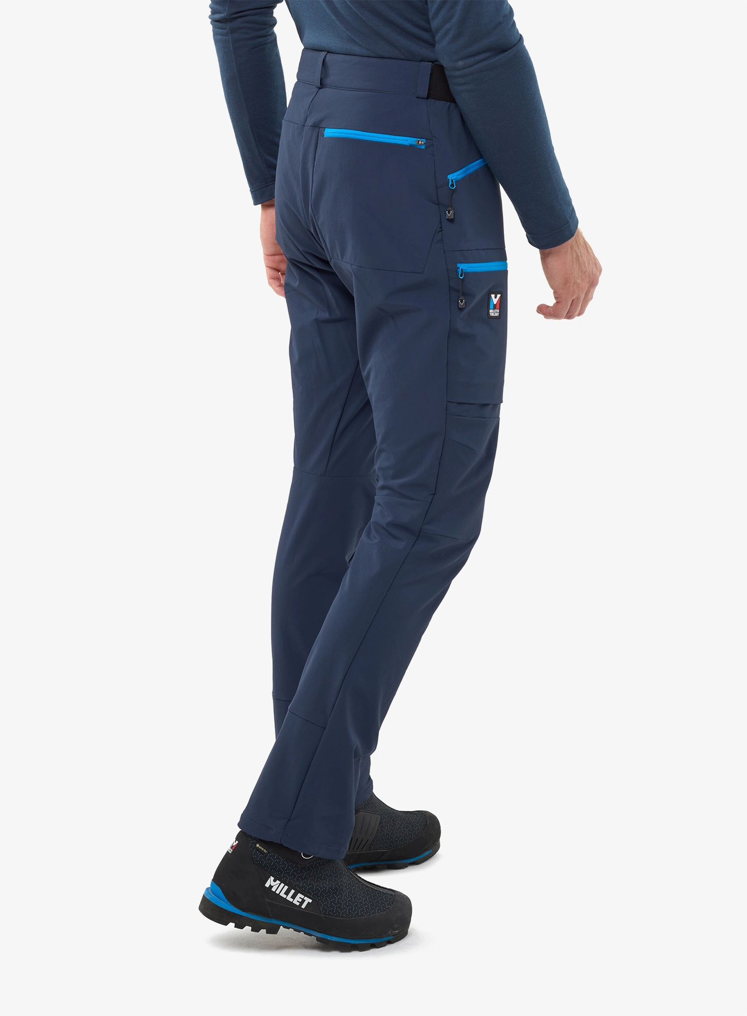Kalhoty Millet Trilogy Icon Cordura Pt - saphir