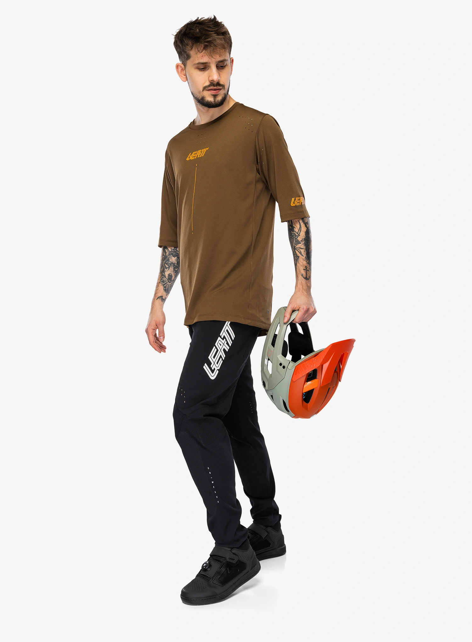 Kalhoty na kolo Leatt MTB Gravity 8.0 - black