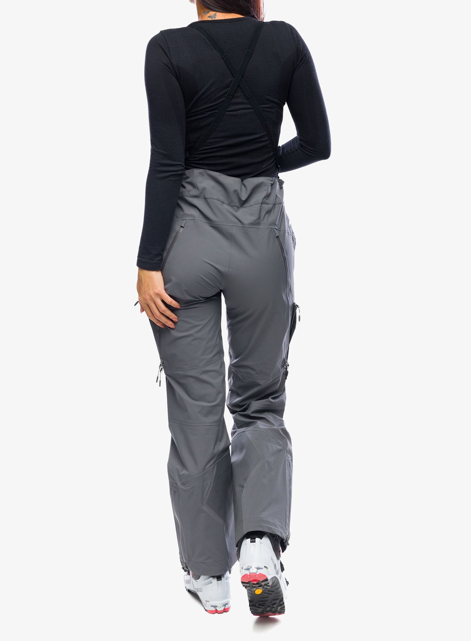 Softshellové kalhoty dámské BlackYak Hariana Pants - iron gate