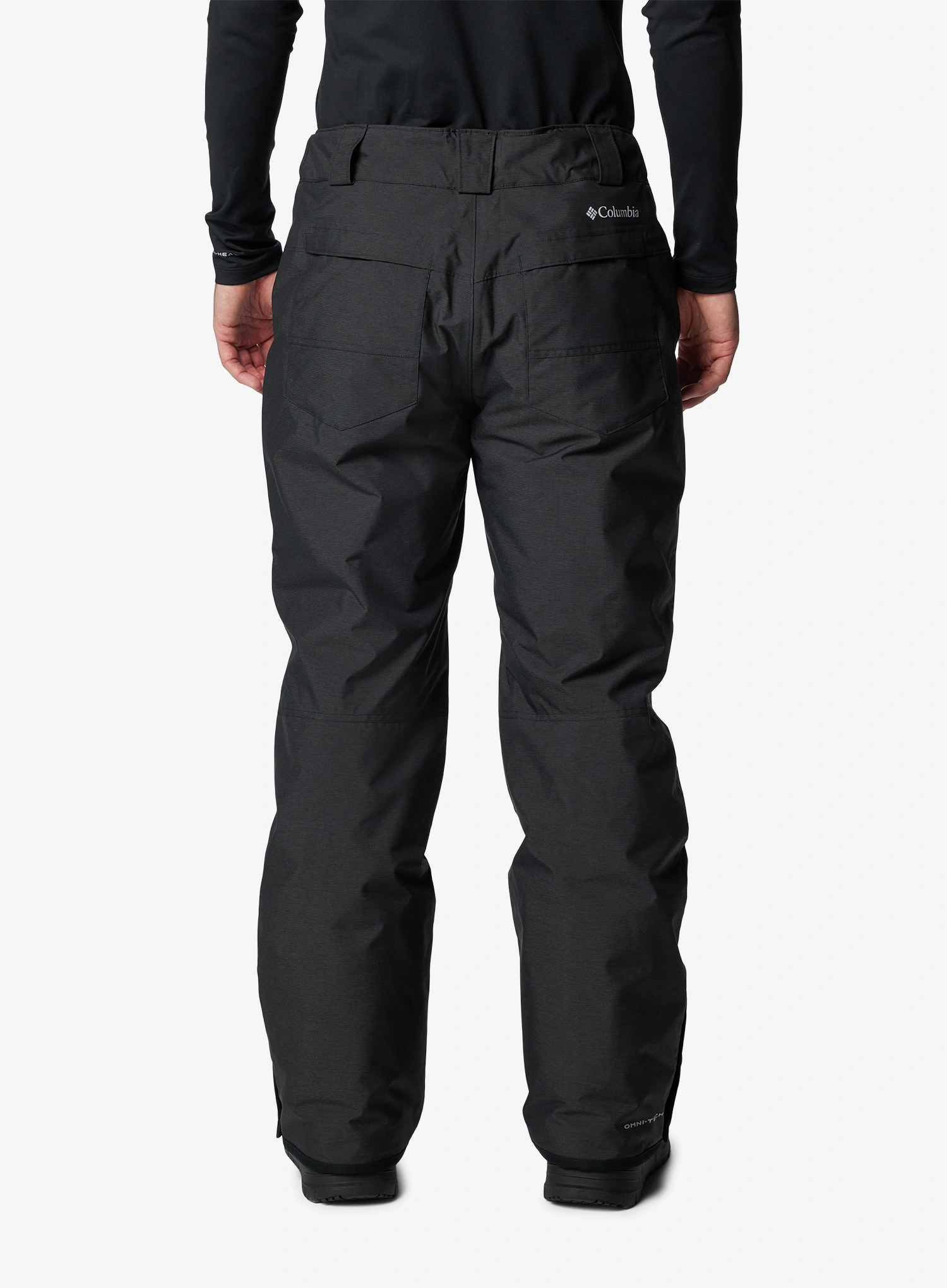 Lyžařské kalhoty Columbia Bugaboo V Pant - black melange