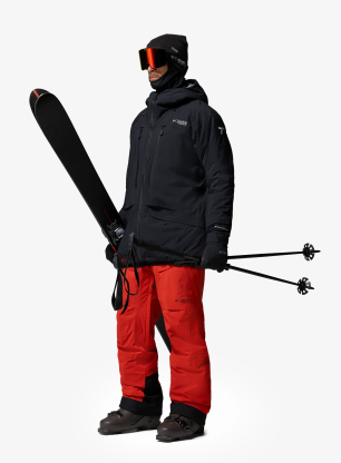 Lyžařské kalhoty Columbia Platinum Peak Insulated Pant - super sonic