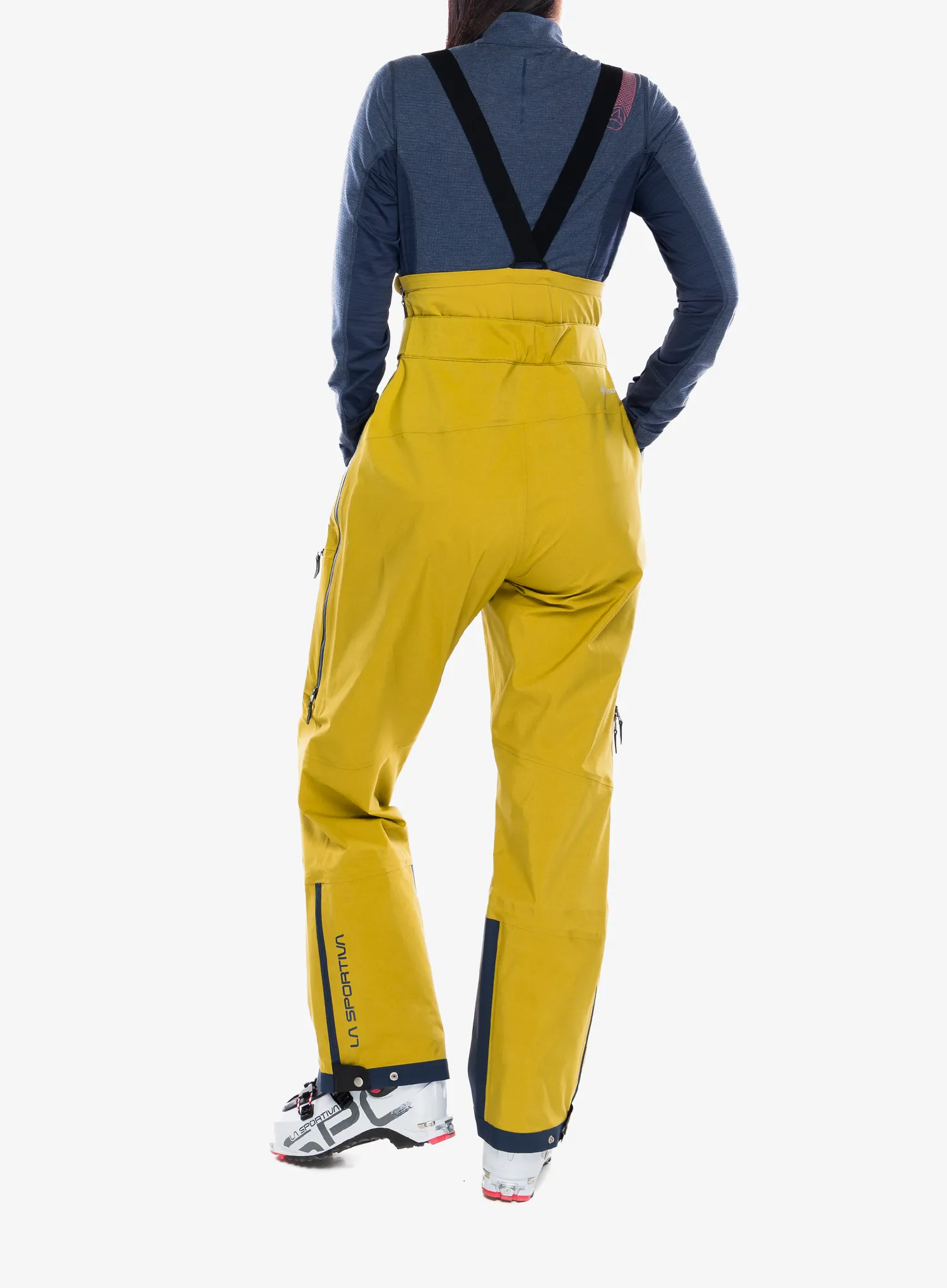 Lyžařské kalhoty dámské La Sportiva Sender GTX Performance Bib Pants - savana