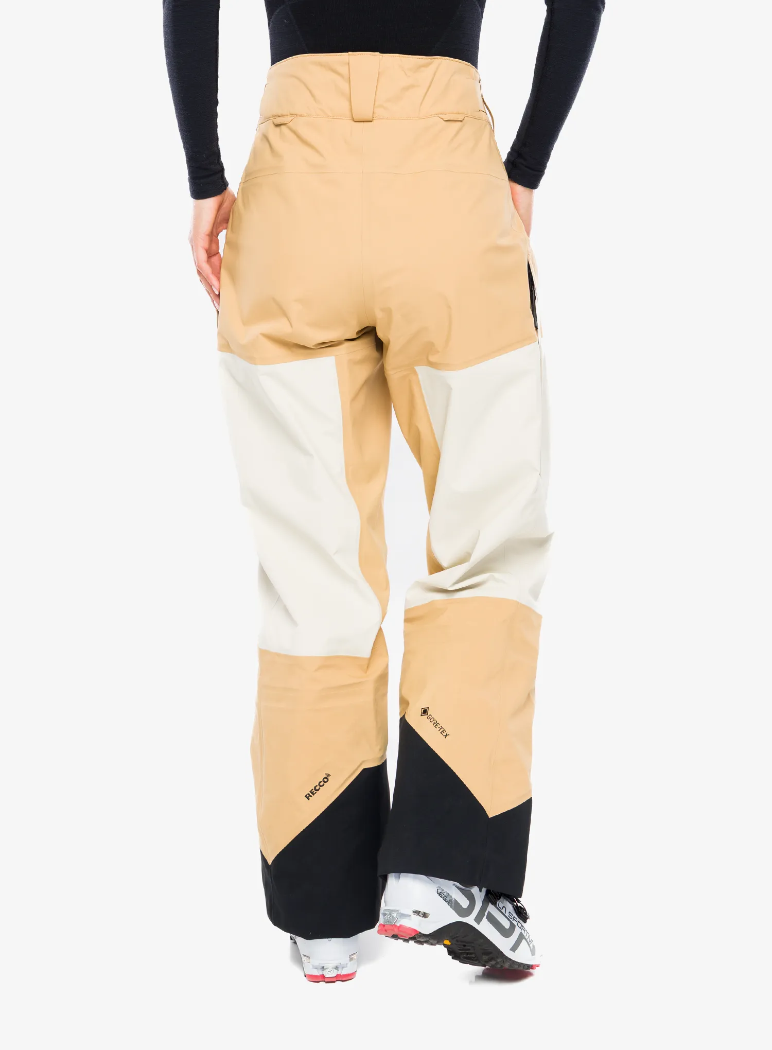 Lyžařské kalhoty dámské Peak Performance Gravity GORE-TEX 3L Pants - sierra sand/sand fog