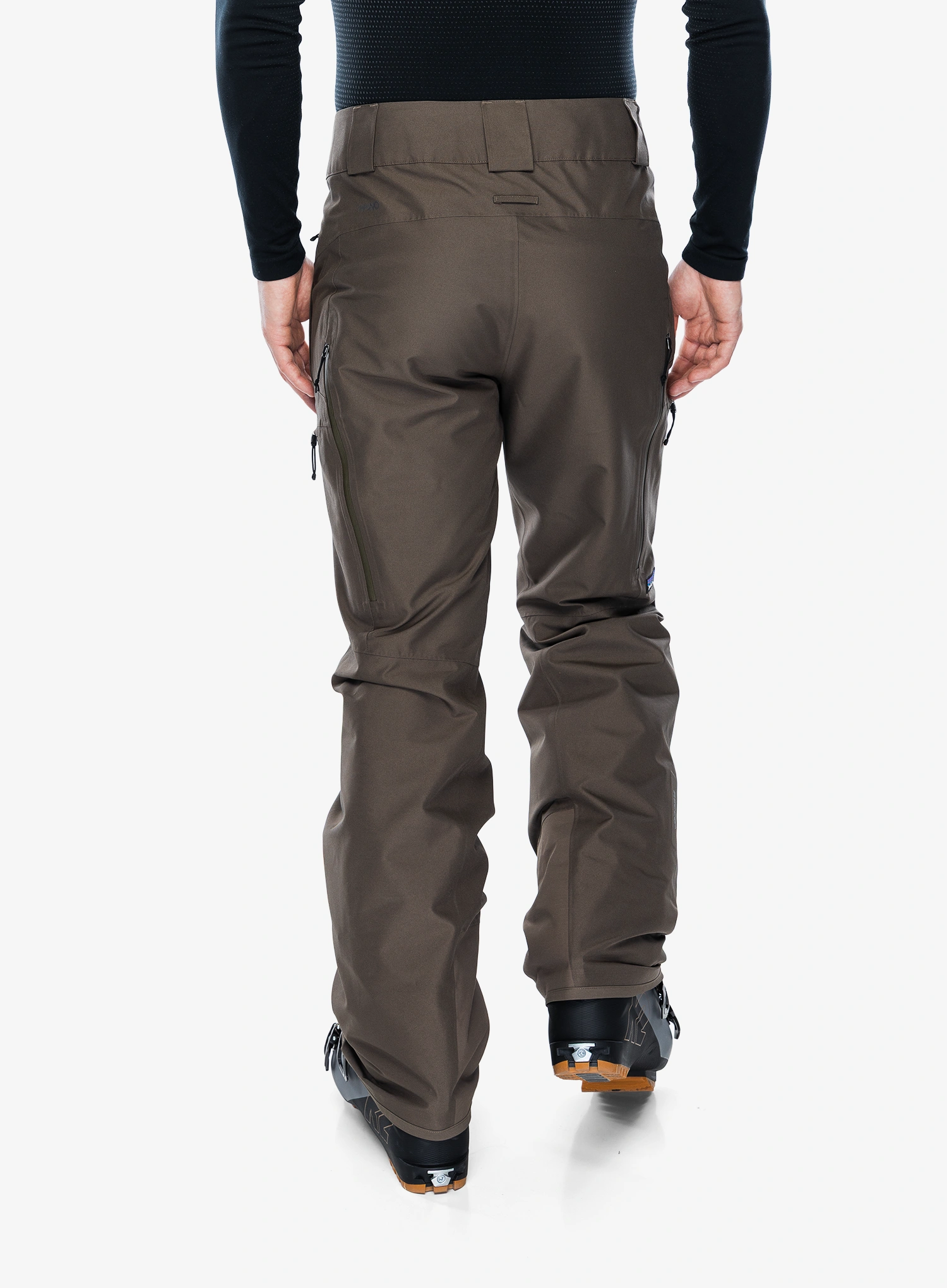 Lyžařské kalhoty Patagonia Powder Town Pants - marlow brown