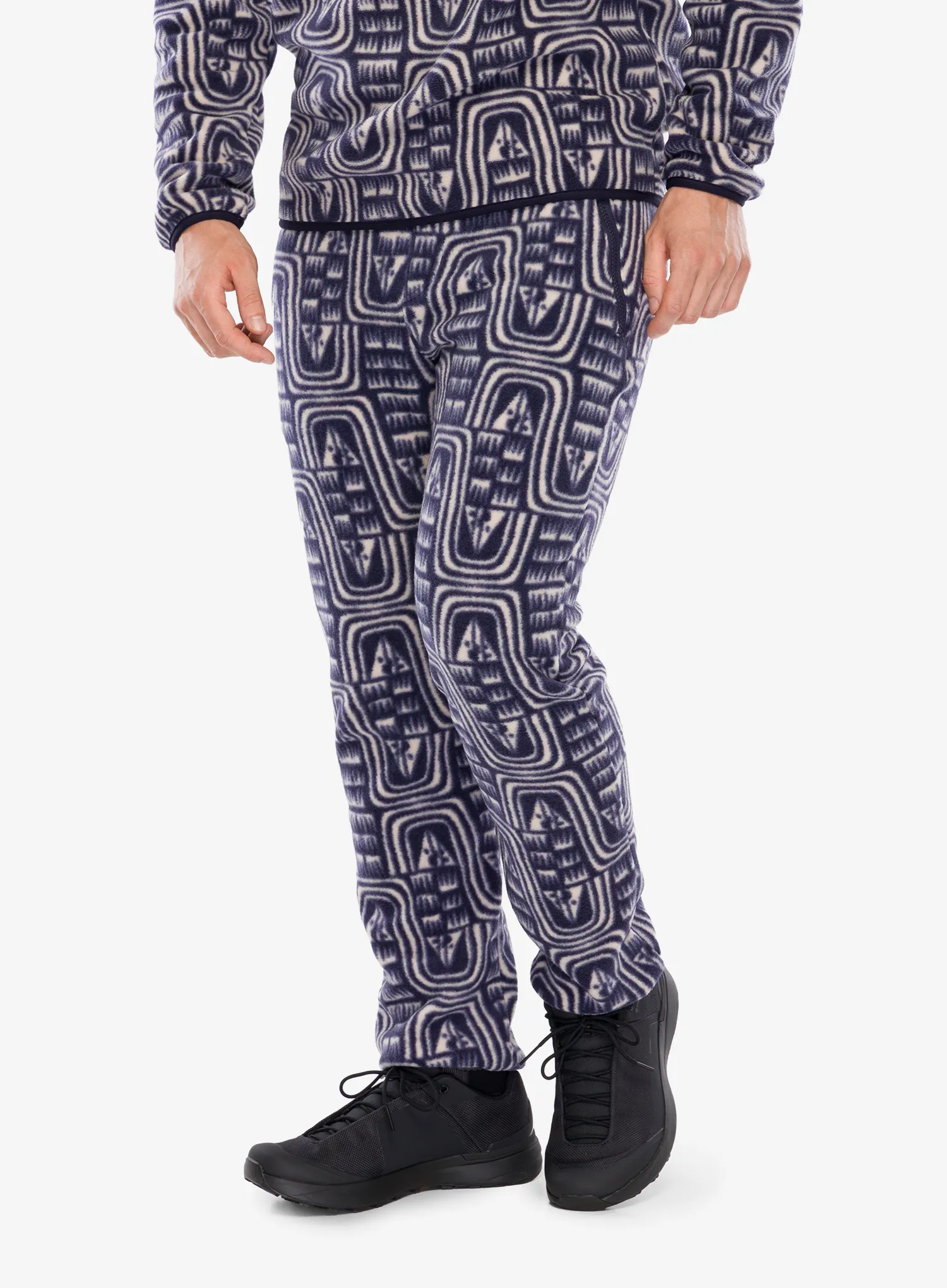 Kalhoty Patagonia Synch Pants - flow/sunken blue