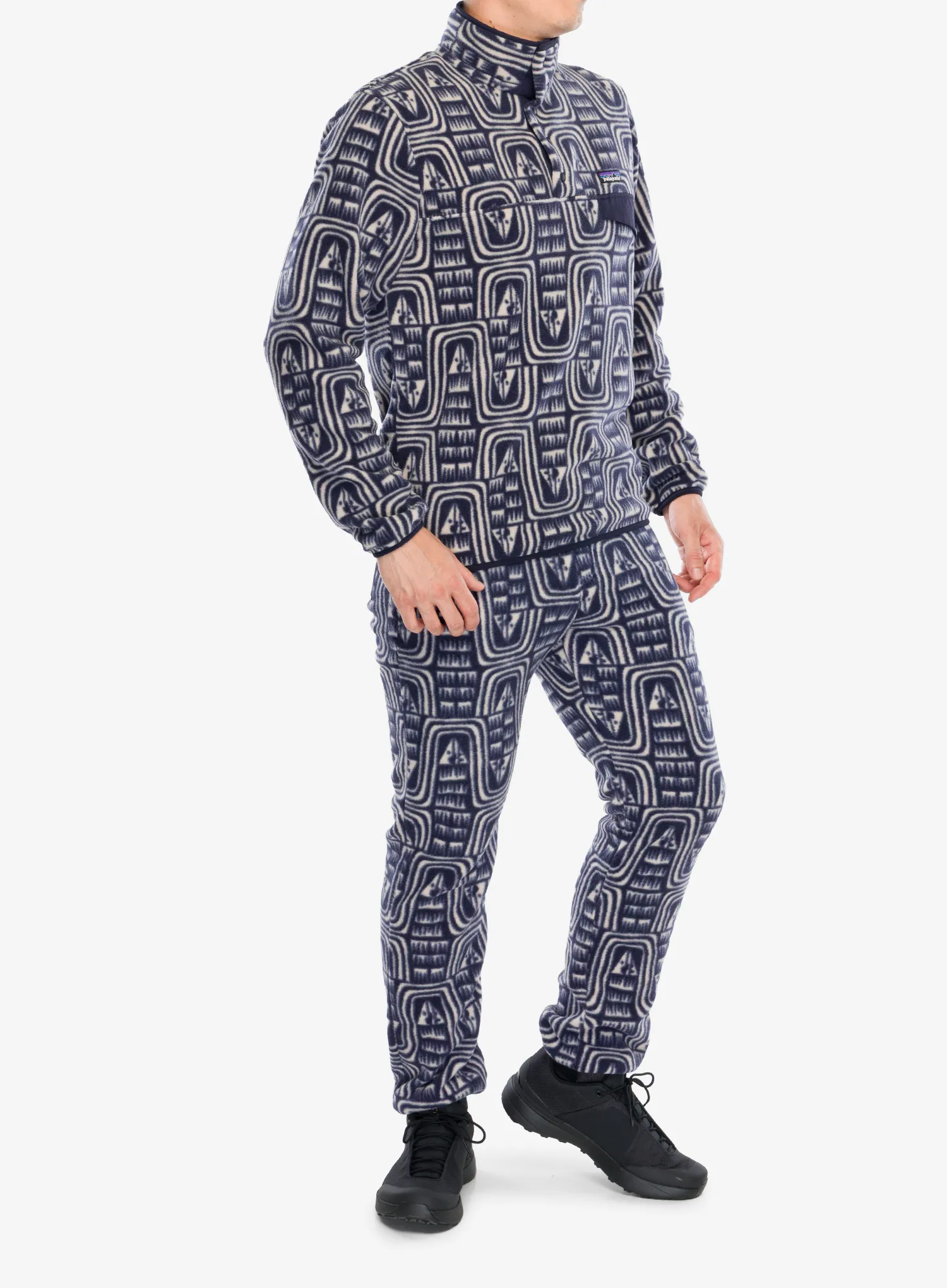 Kalhoty Patagonia Synch Pants - flow/sunken blue