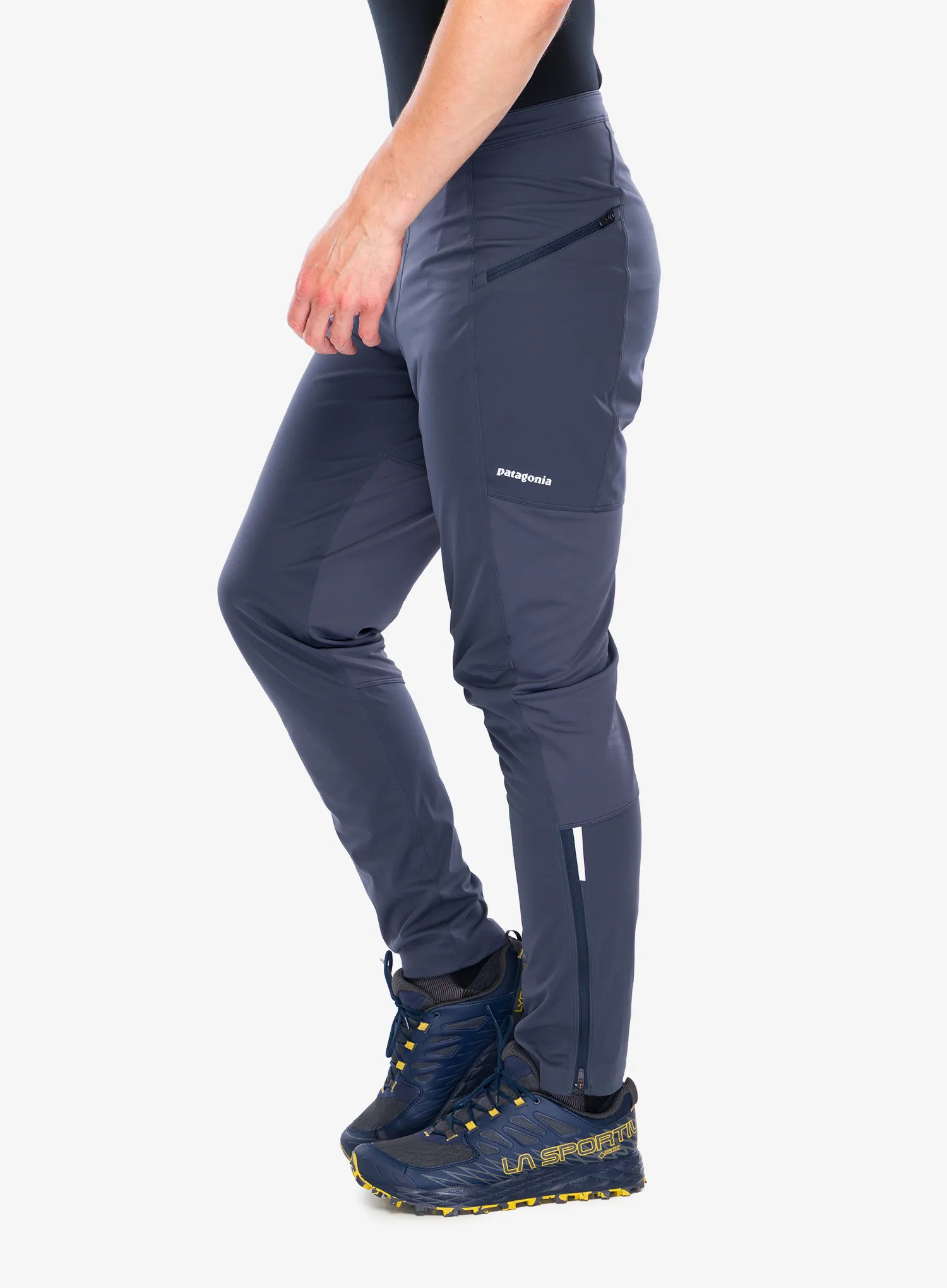 Kalhoty Patagonia Wind Shield Pants - smolder blue