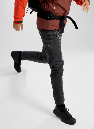 Péřové kalhoty Arcteryx Cerium Pant - black