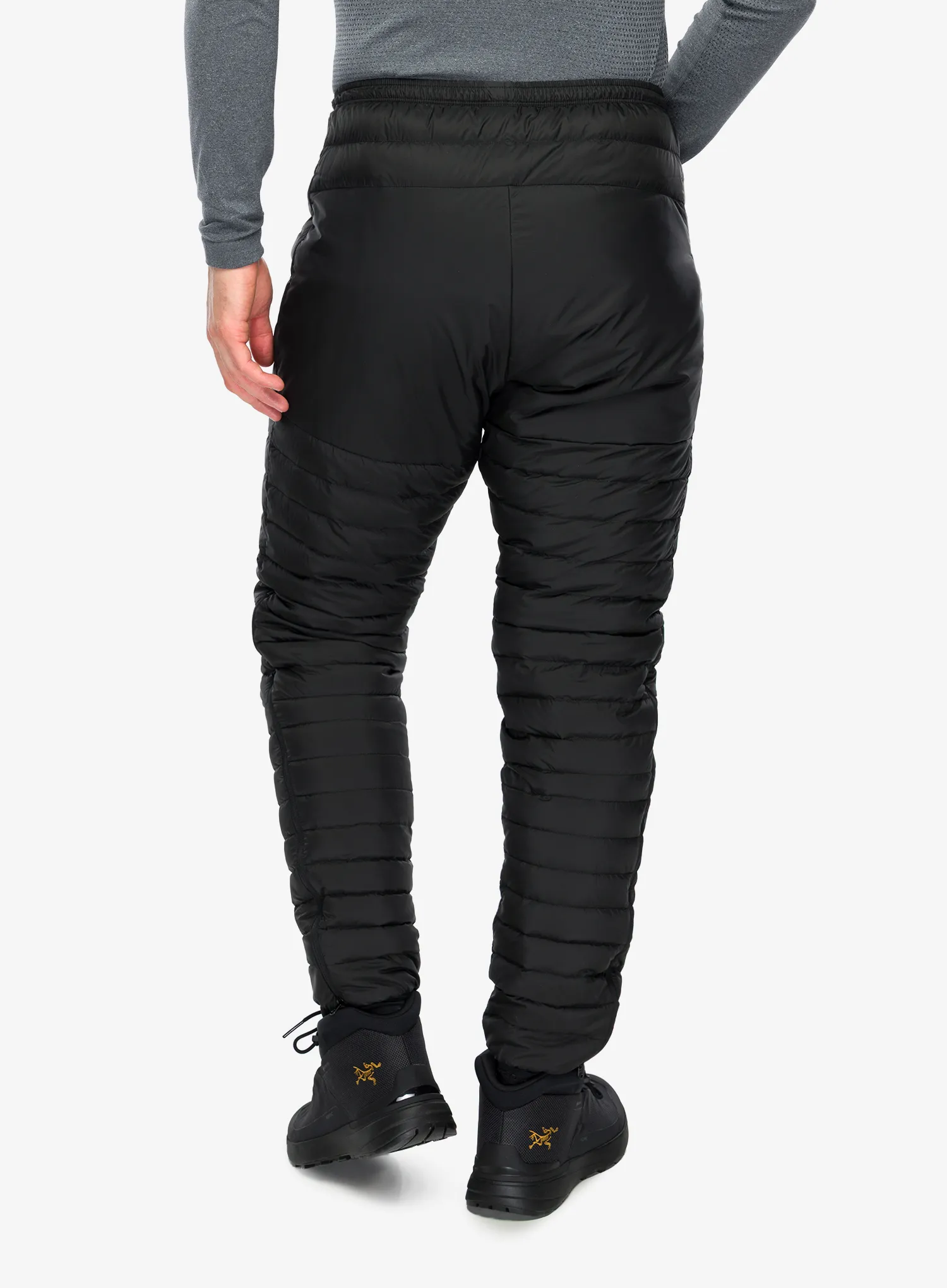 Péřové kalhoty Arcteryx Cerium Pant - black/black