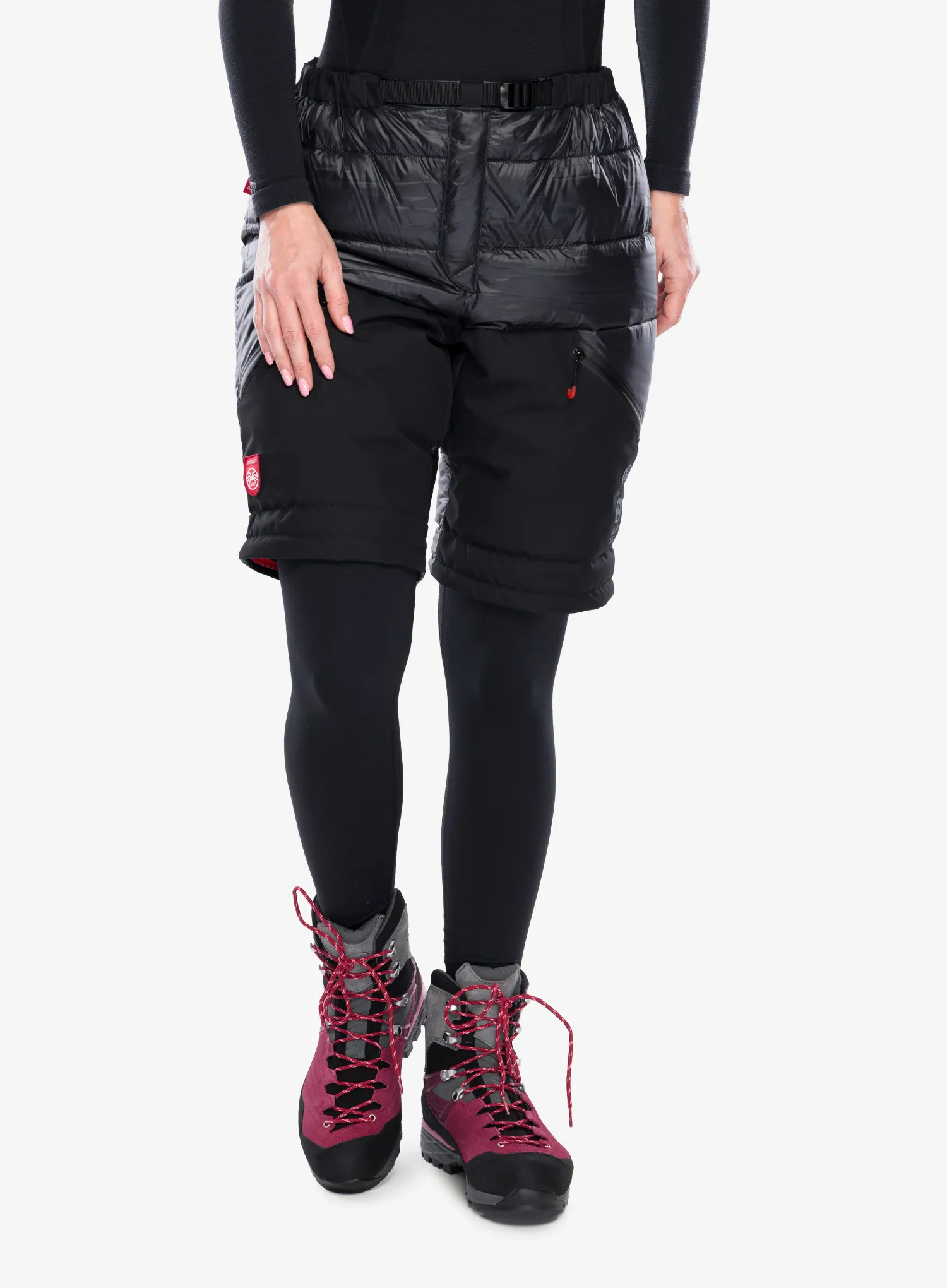Péřové kalhoty Pajak Co_Lab Pants - black