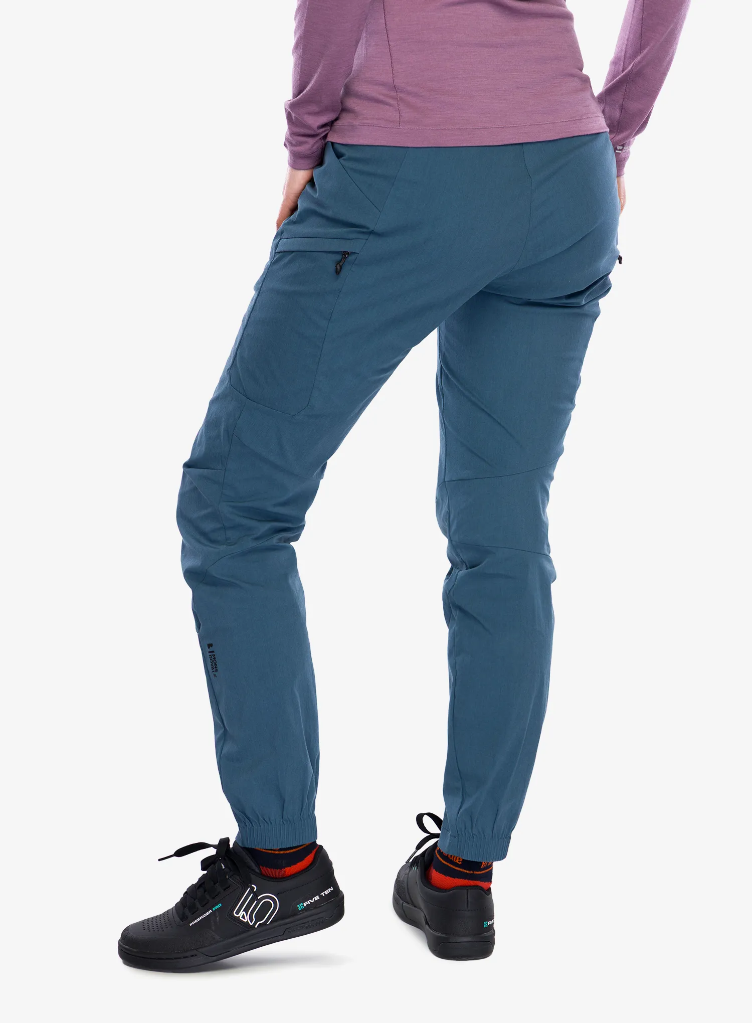 Dámské cyklistické kalhoty Mons Royale Diversion Merino Trail Pants - abyss/abyss