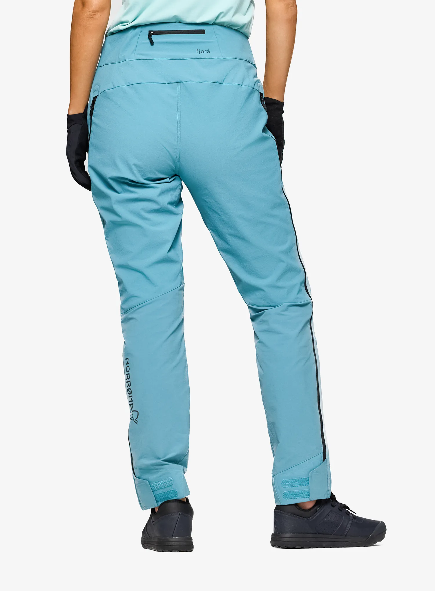 Dámské cyklistické kalhoty Norrona Fjora Flex1 Pants - brittany blue