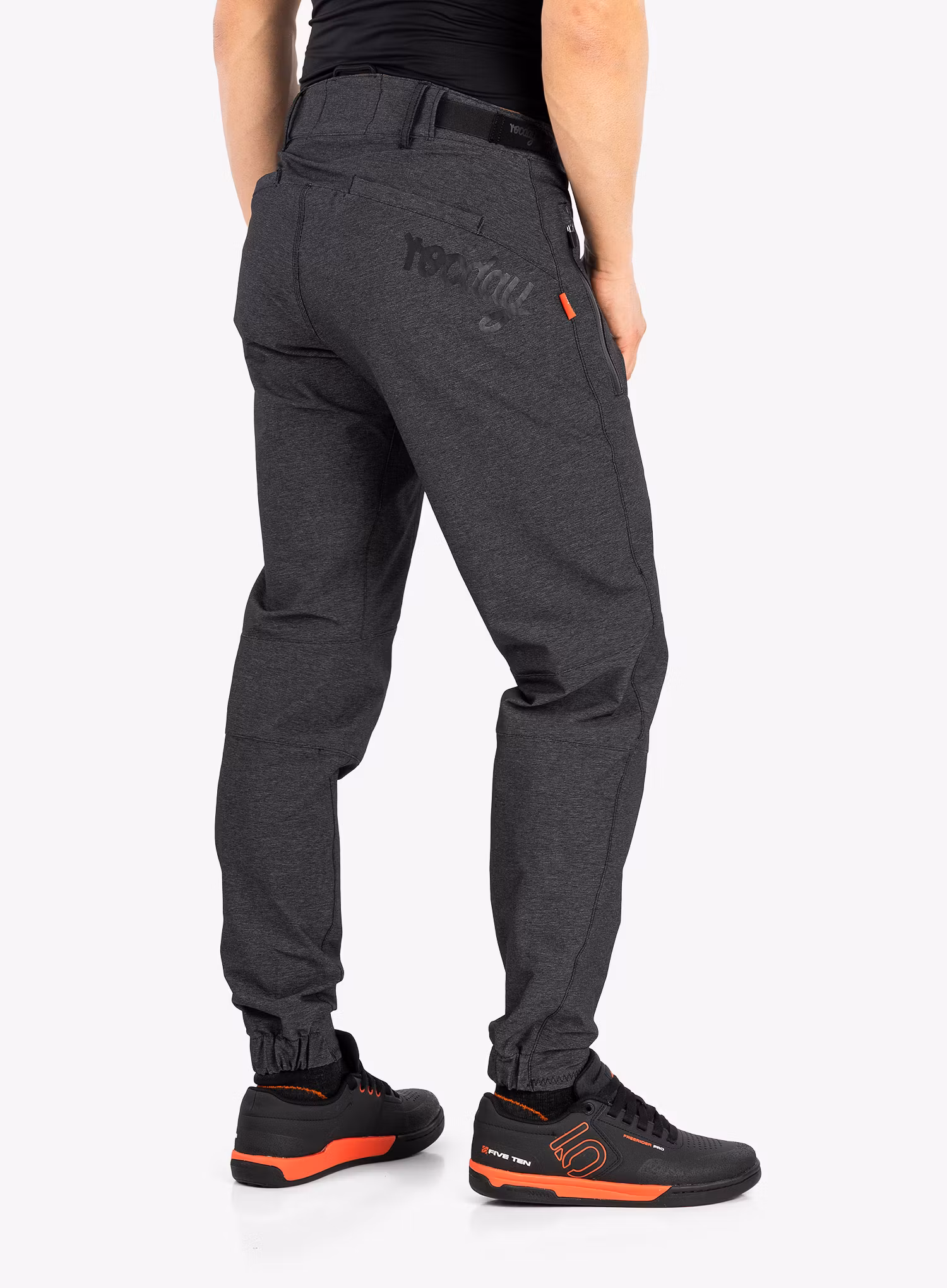 Cyklistické kalhoty Rocday Roc Long - black melange