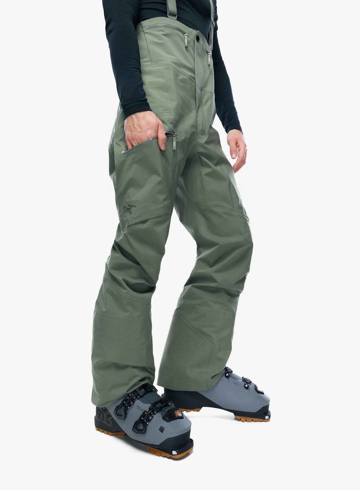 Membránové kalhoty Arcteryx Rush Bib - forage