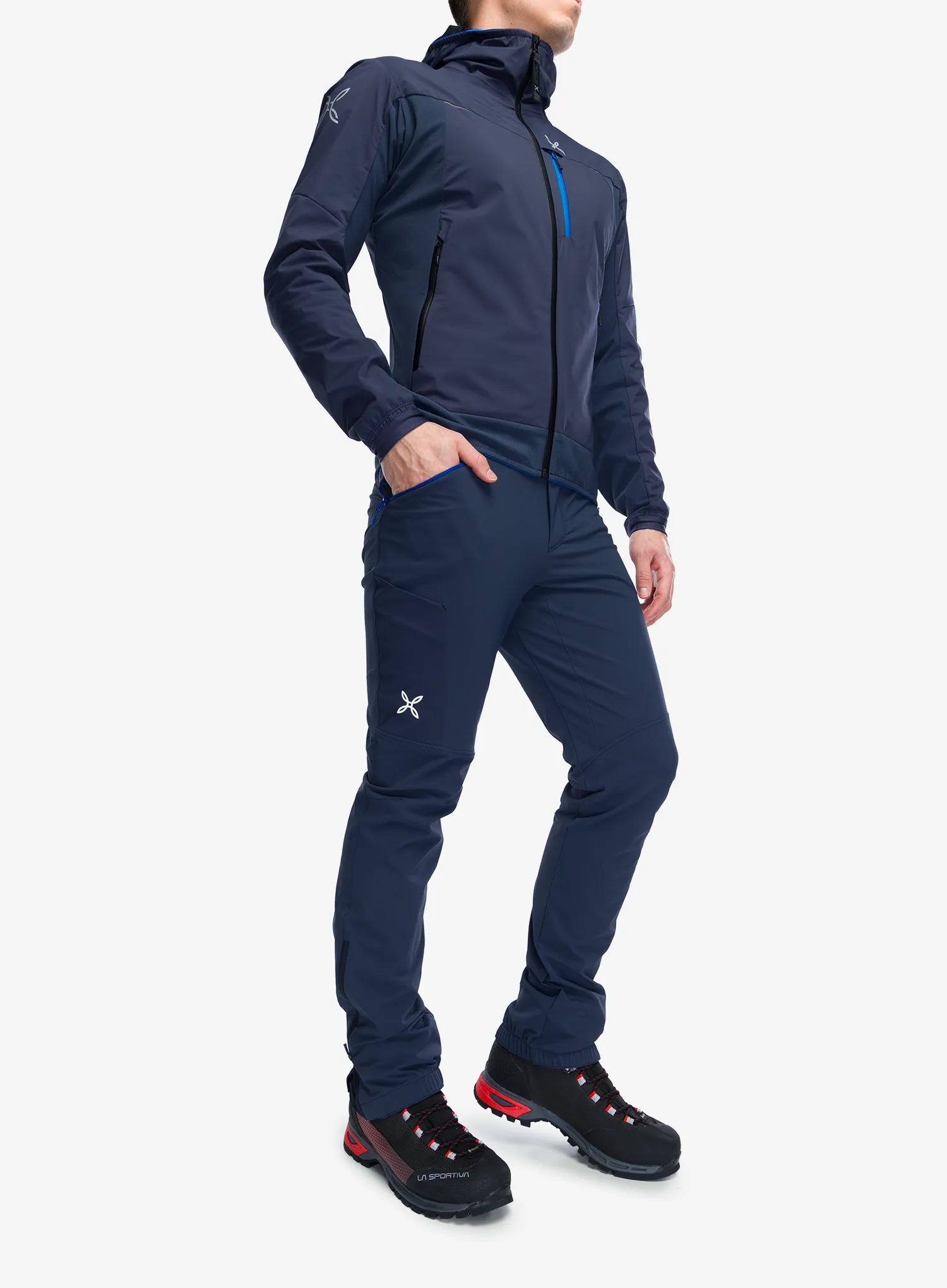 Softshell kalhoty Montura Peak Pants - graphite blue/b.blue