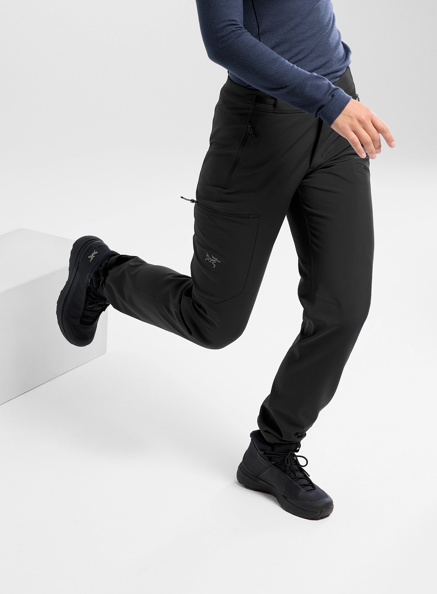 Softshellové kalhoty dámské Arcteryx Gamma MX Pant - blk