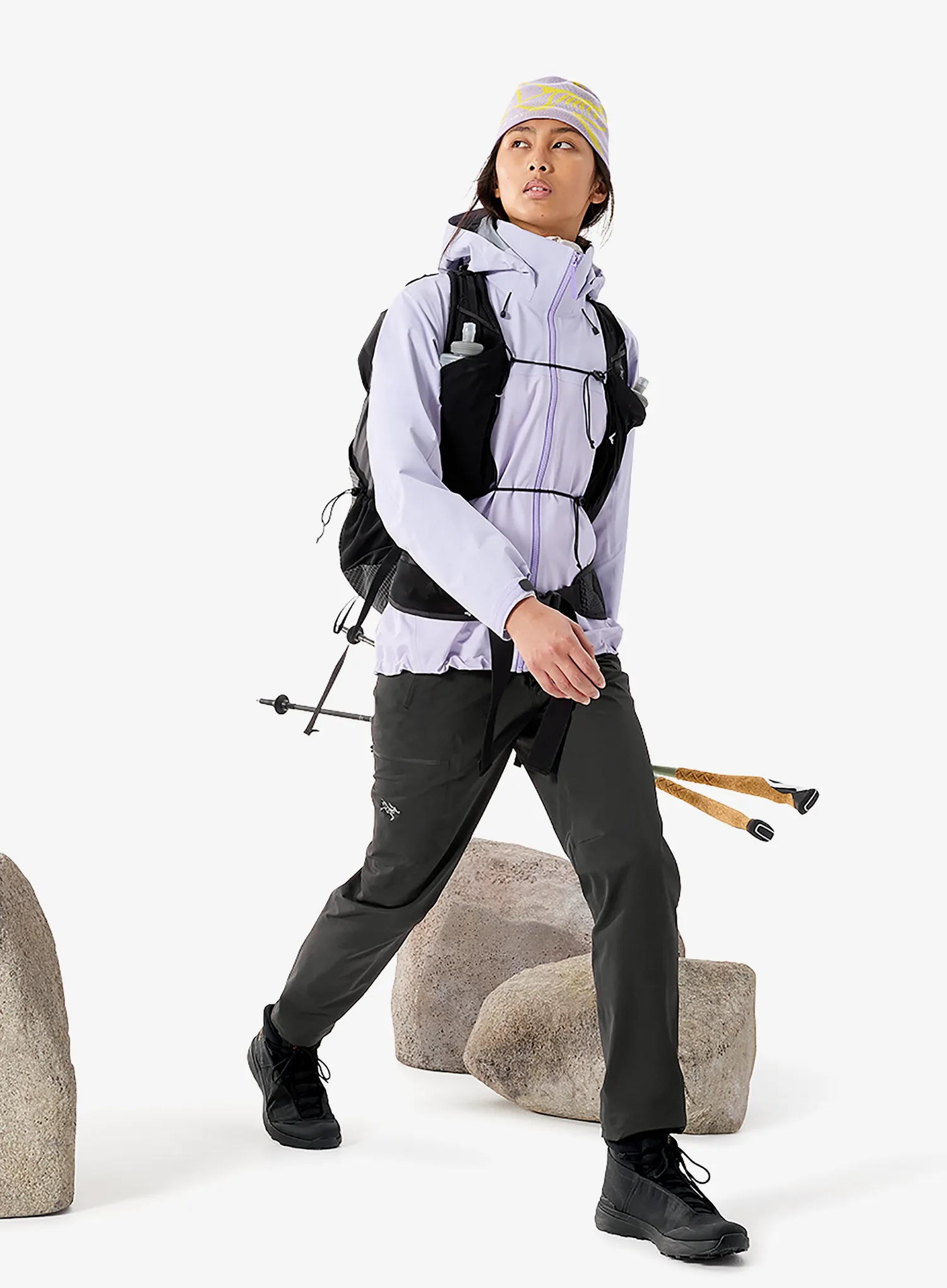 Softshellové kalhoty dámské Arcteryx Gamma Pant - black/black