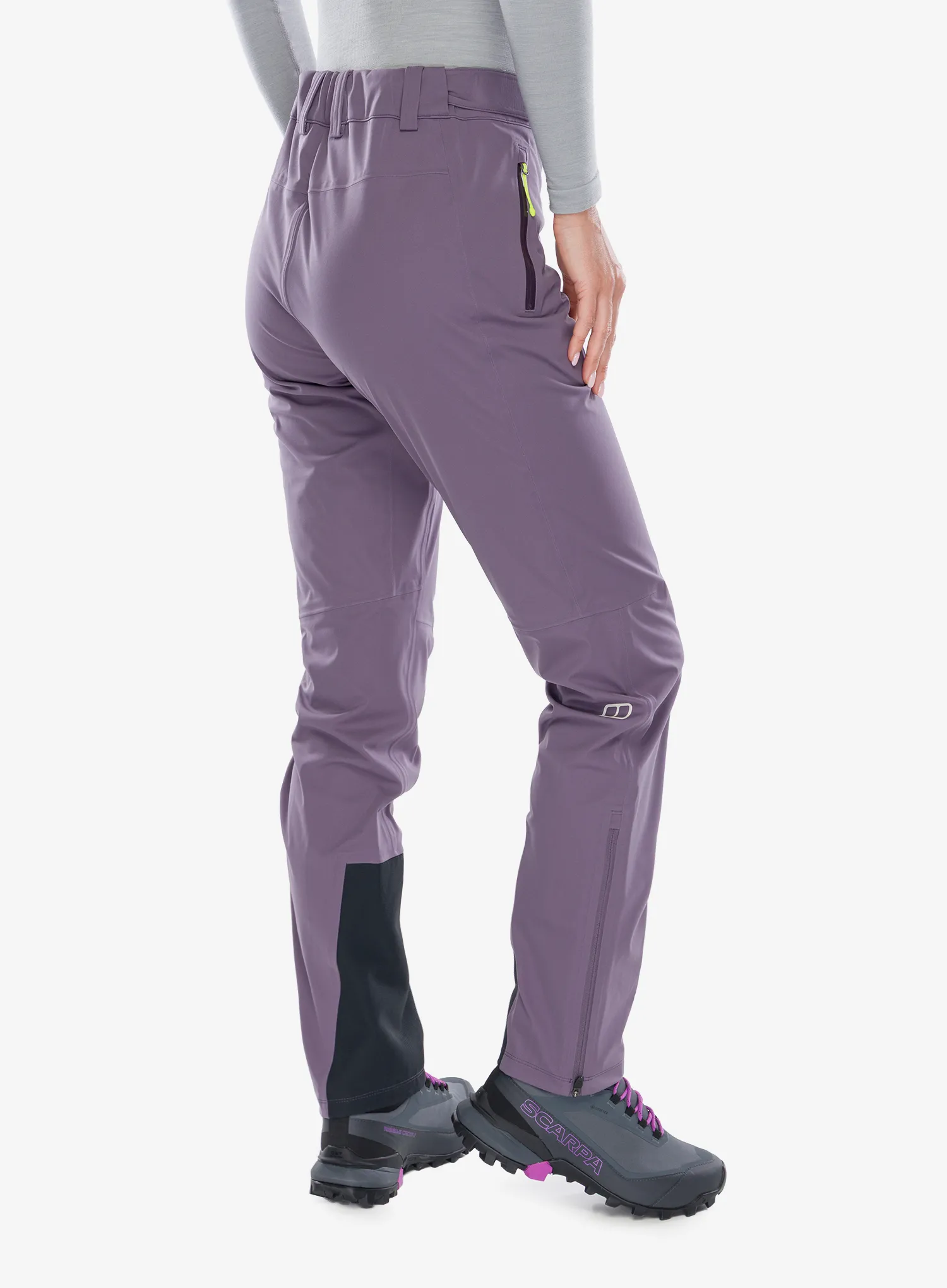 Softshellové kalhoty dámské Berghaus Ridge-Roamer 3L WP Softshell Pant - purple planet