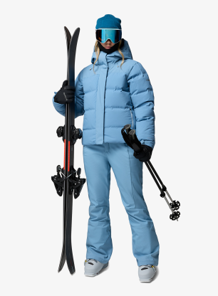 Softshellové kalhoty dámské Columbia Roffe Ridge Ski Softshell Pant - rainy day