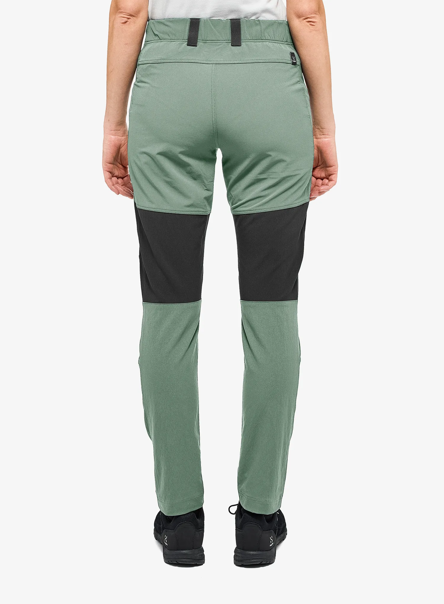 Softshellové kalhoty dámské Haglofs Mid Slim Pant - fjell green/true black