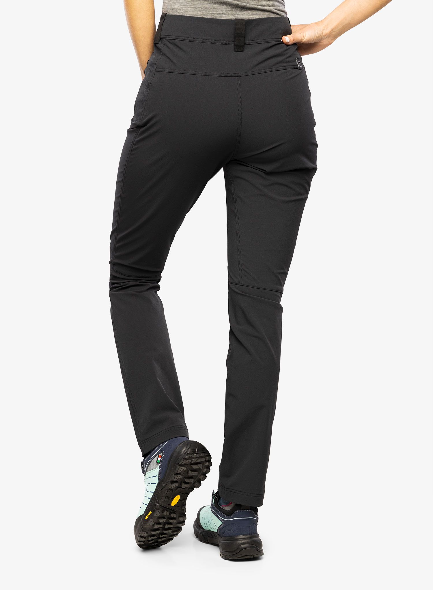 Softshellové kalhoty dámské Haglofs Moran Softshell Slim Pant - true black