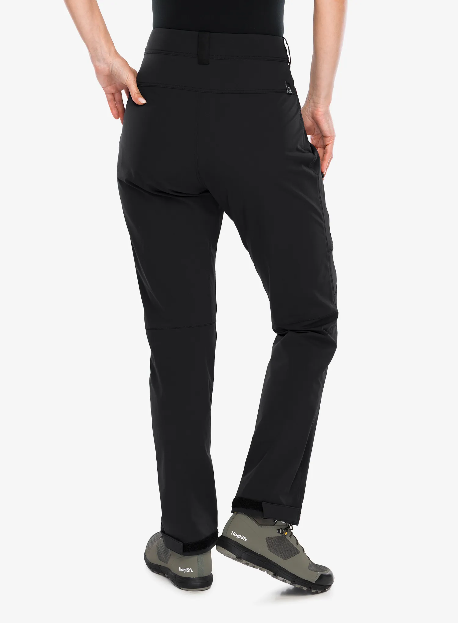 Softshellové kalhoty dámské Haglofs Moran Softshell Standard Pant - true black