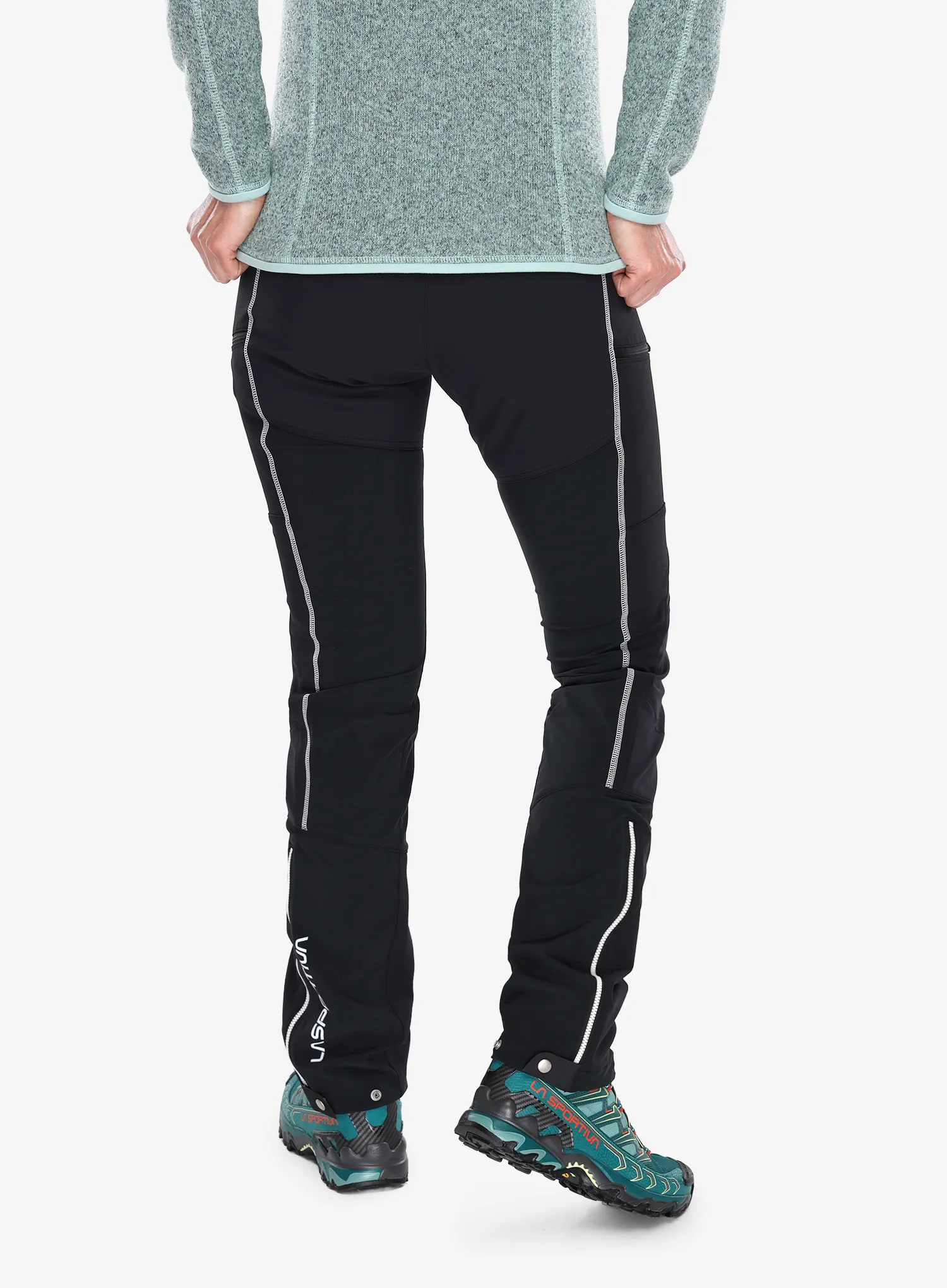 Softshellové kalhoty dámské La Sportiva Zupo 2.0 Pant - black/black