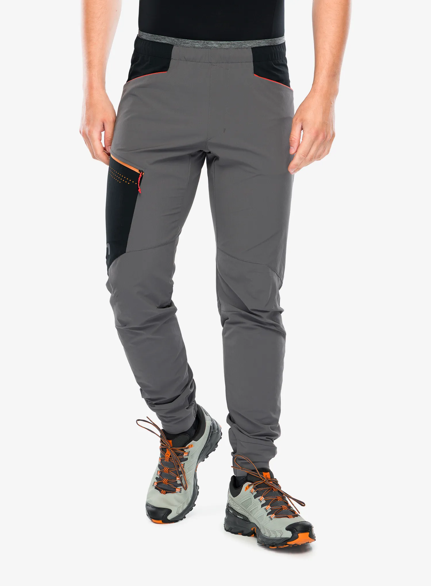 Softshell kalhoty Hannah Taget - pavement/anthracite