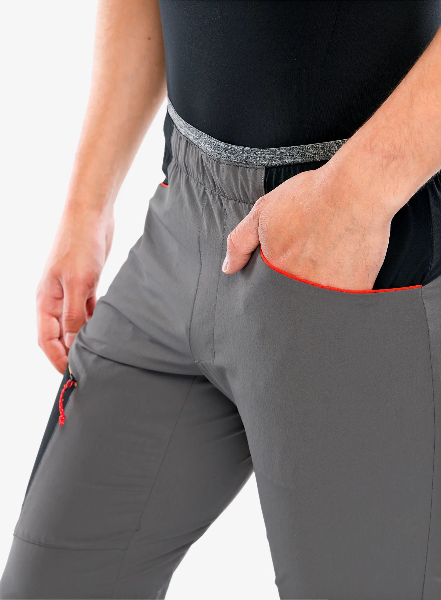 Softshell kalhoty Hannah Taget - pavement/anthracite