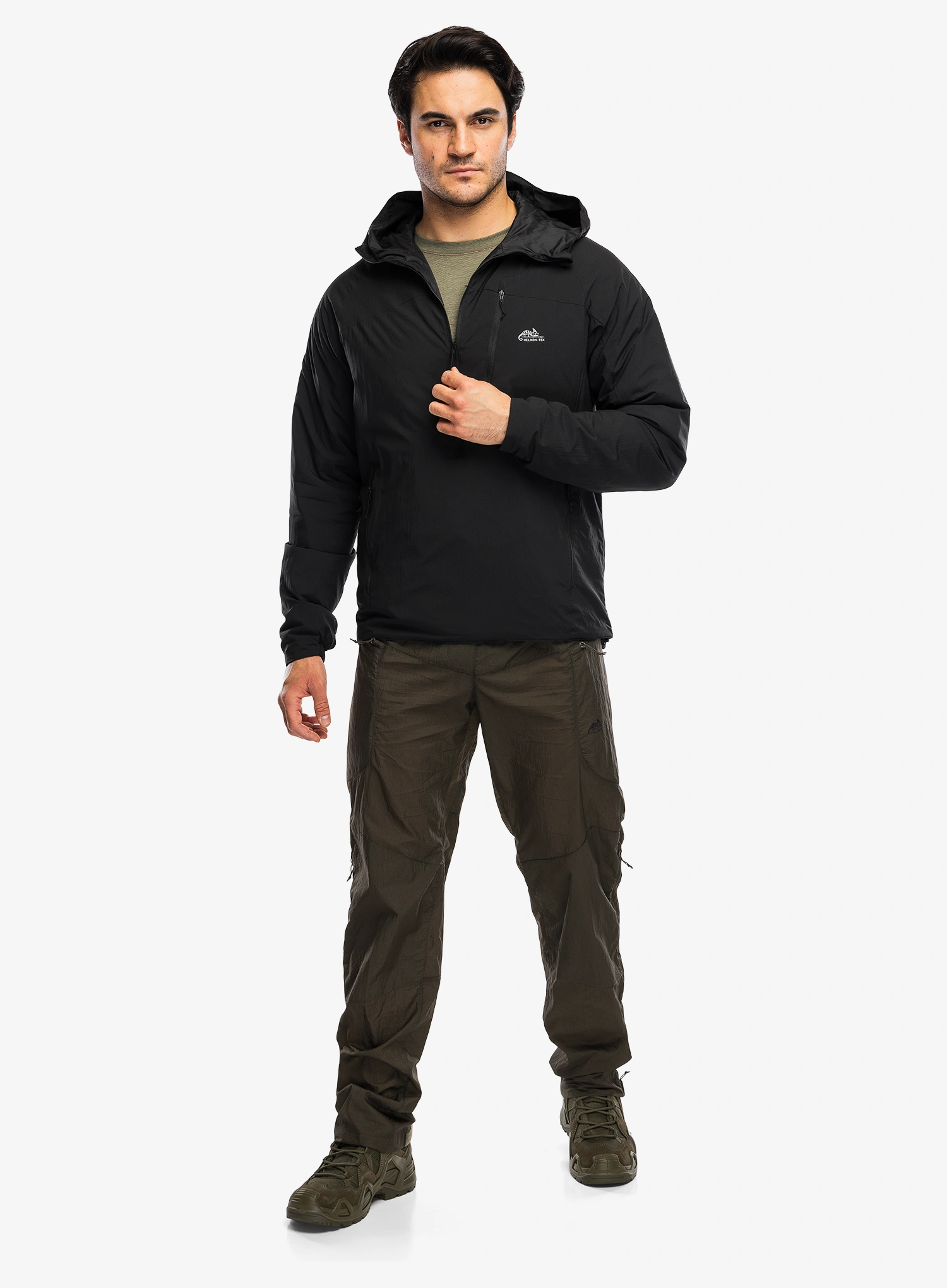 Softshell kalhoty Helikon-Tex Windrunner Windpack Nylon - taiga green