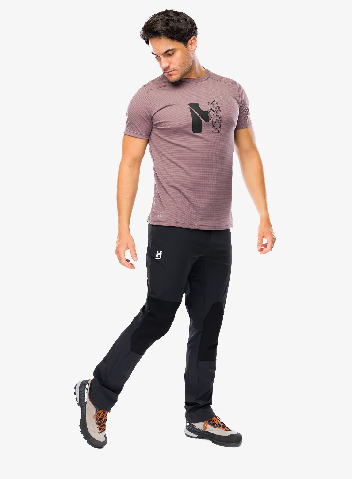 Softshell kalhoty Millet Kamet Xcs Light Pant - black/noir