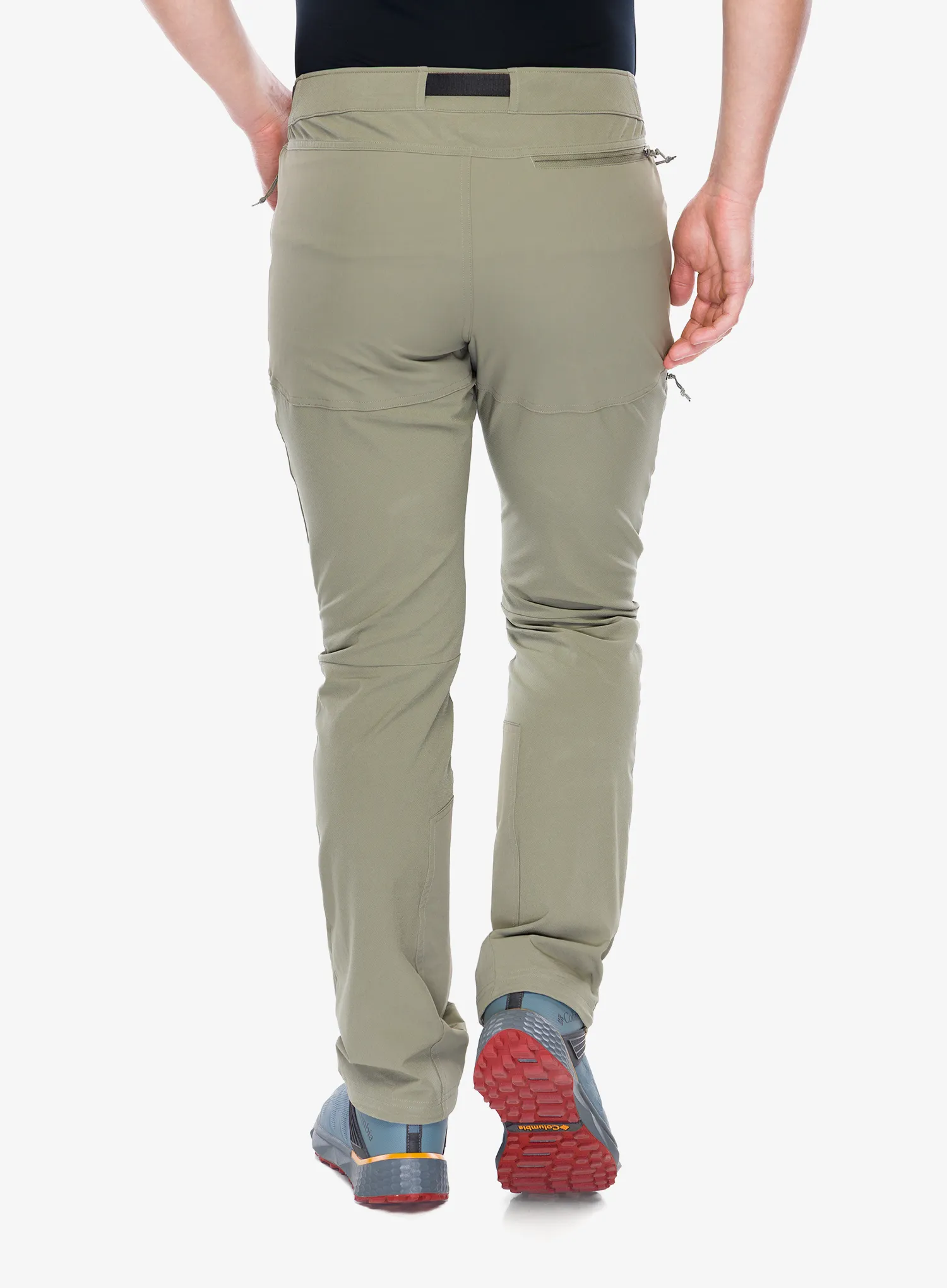 Softshell kalhoty Patagonia Terravia Alpine Pants - river rock green