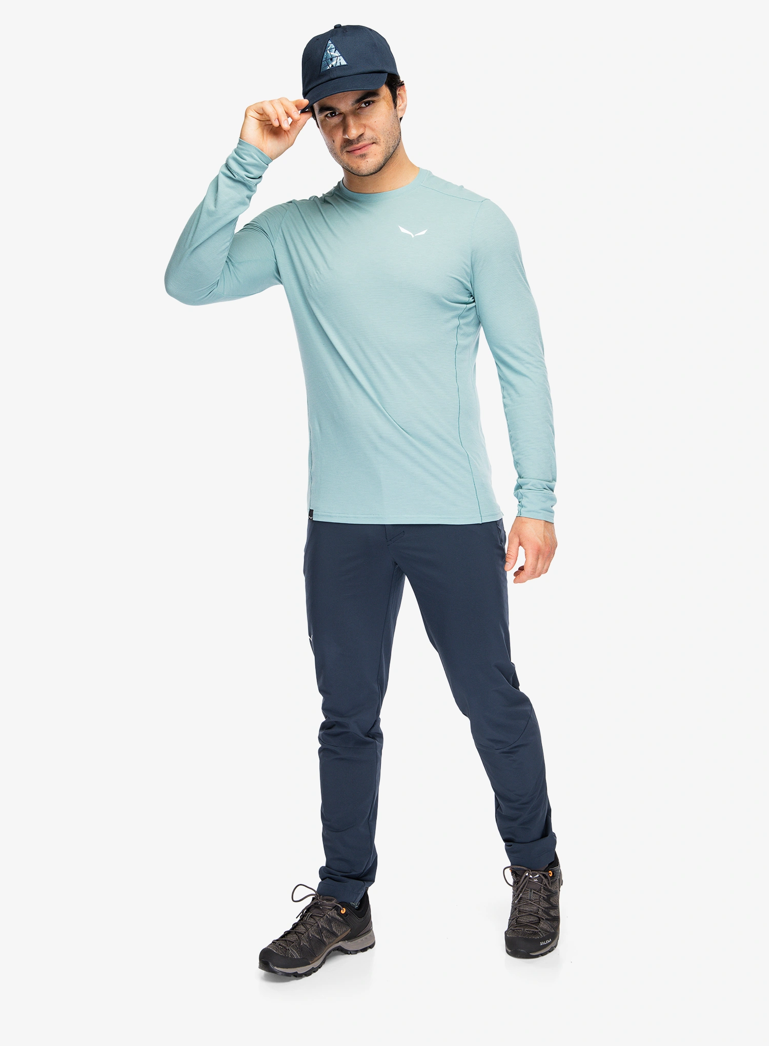 Softshell kalhoty Salewa Pedroc 5 Dst Pant - blueberry