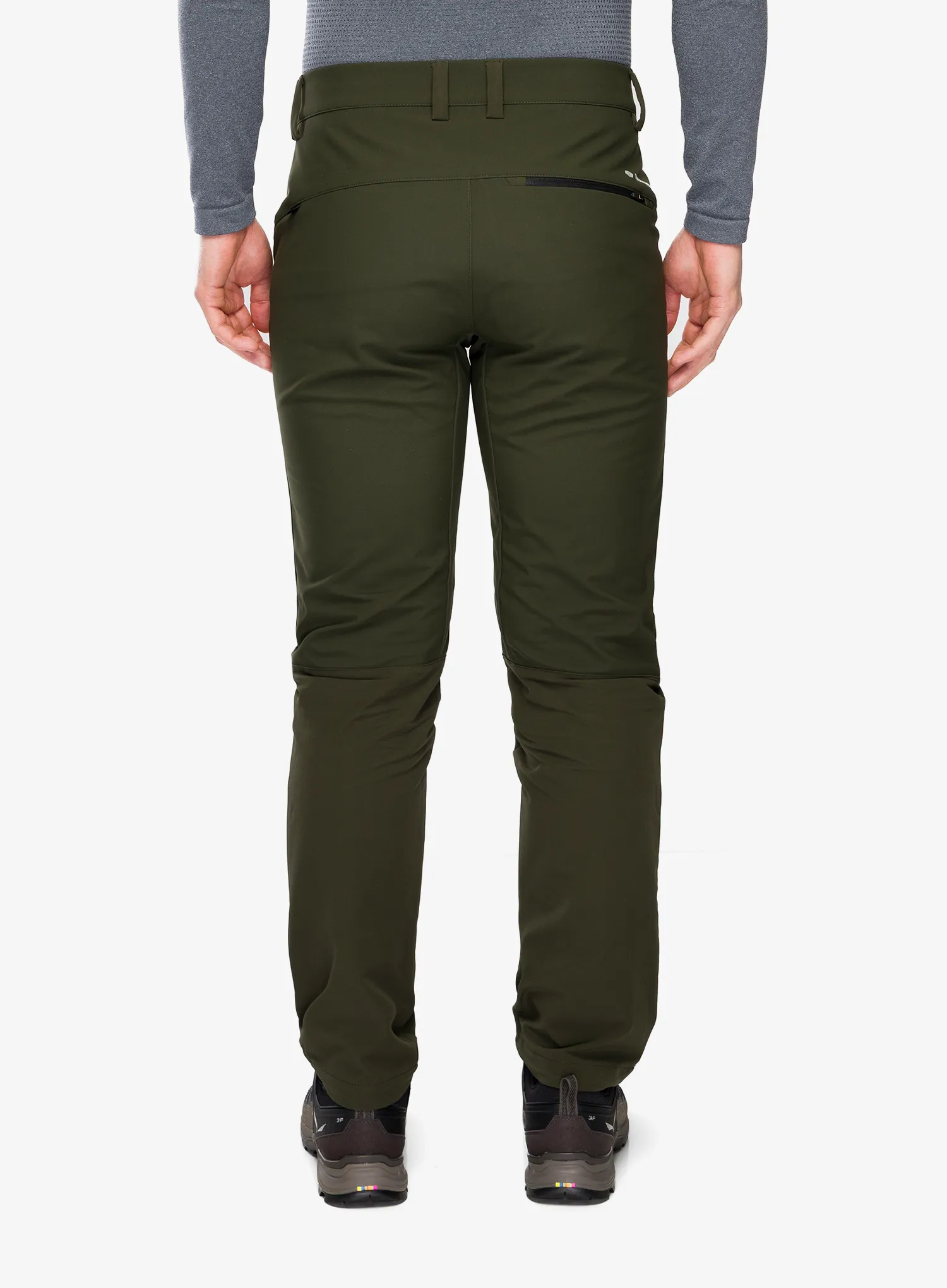 Softshell kalhoty Salewa Puez Dolomia 2 Pants - dark olive