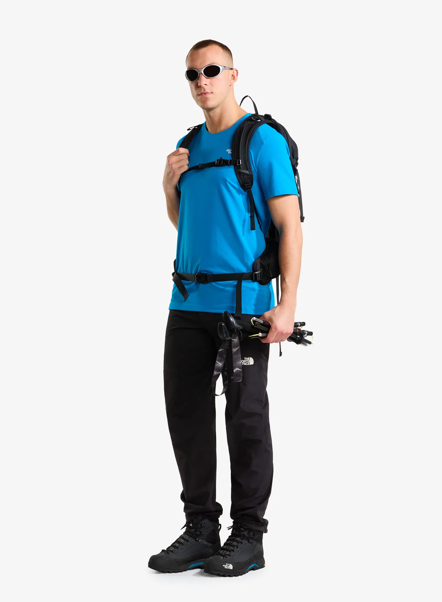 Softshell kalhoty The North Face Alpine Ridge Regular Tapered Pant - tnf black/npf