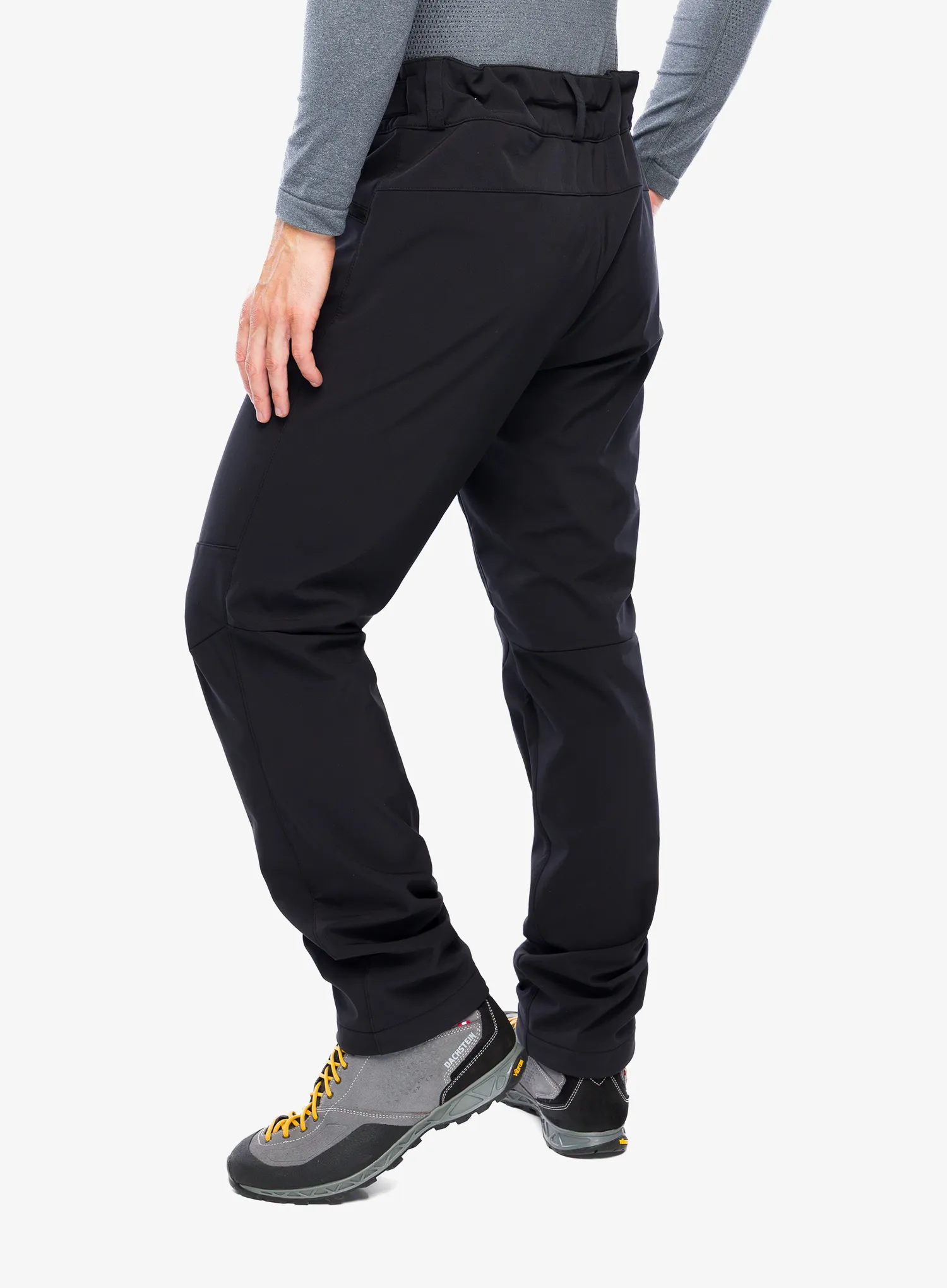 Softshell kalhoty Vaude Elope Softshell Pants - black