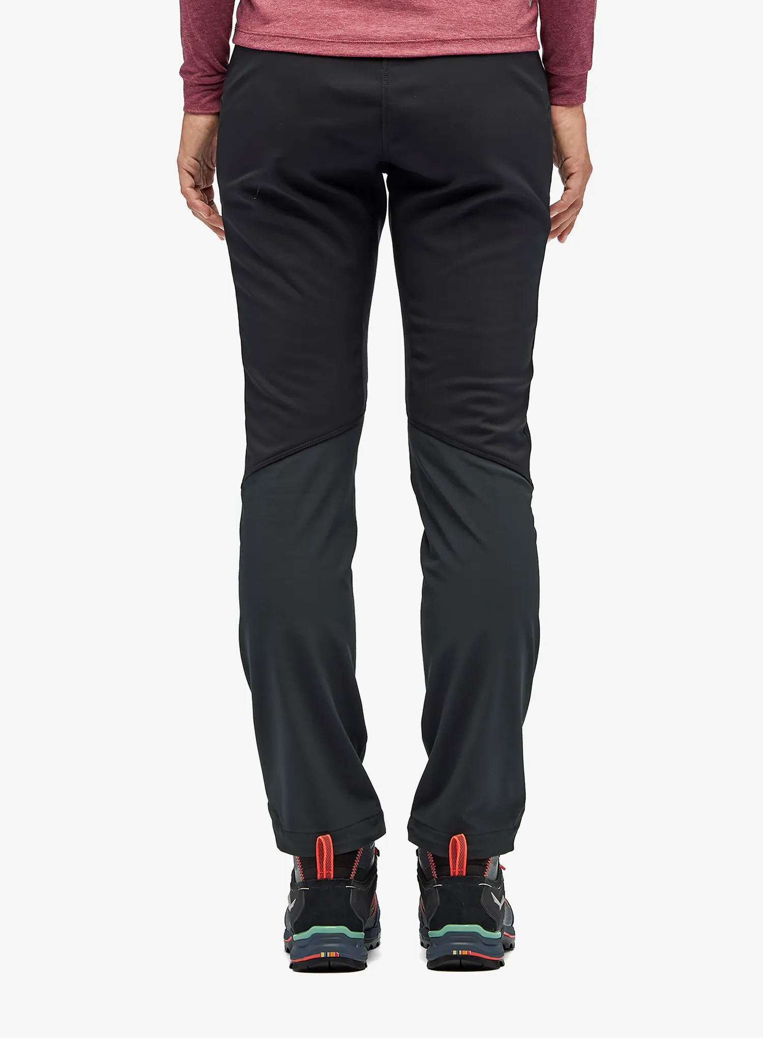 Dámské softshellové kalhoty Salewa Puez Orval 2 DST Pant - black out